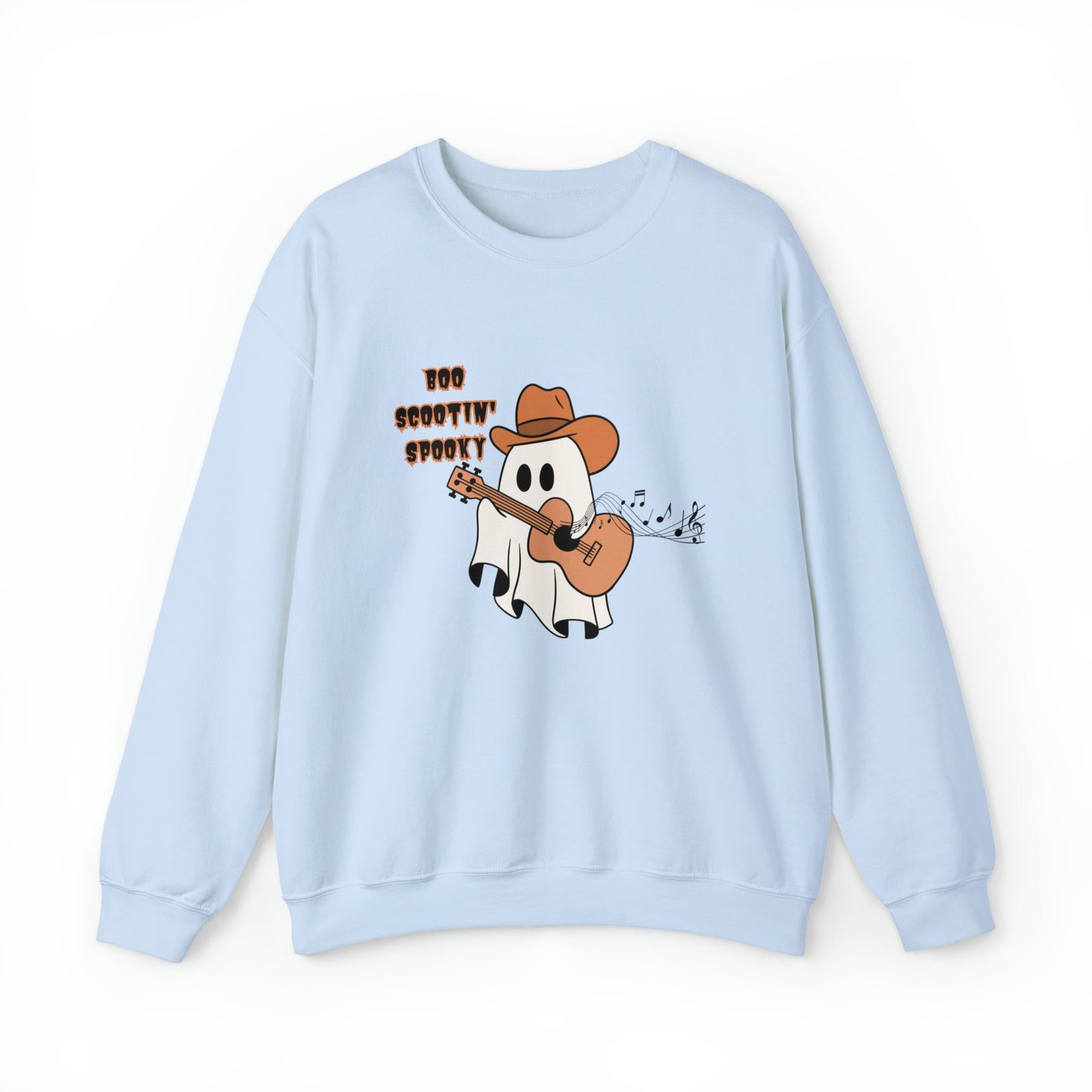 Boo Scootin' Spooky Unisex Crewneck Sweatshirt - Witcheasy