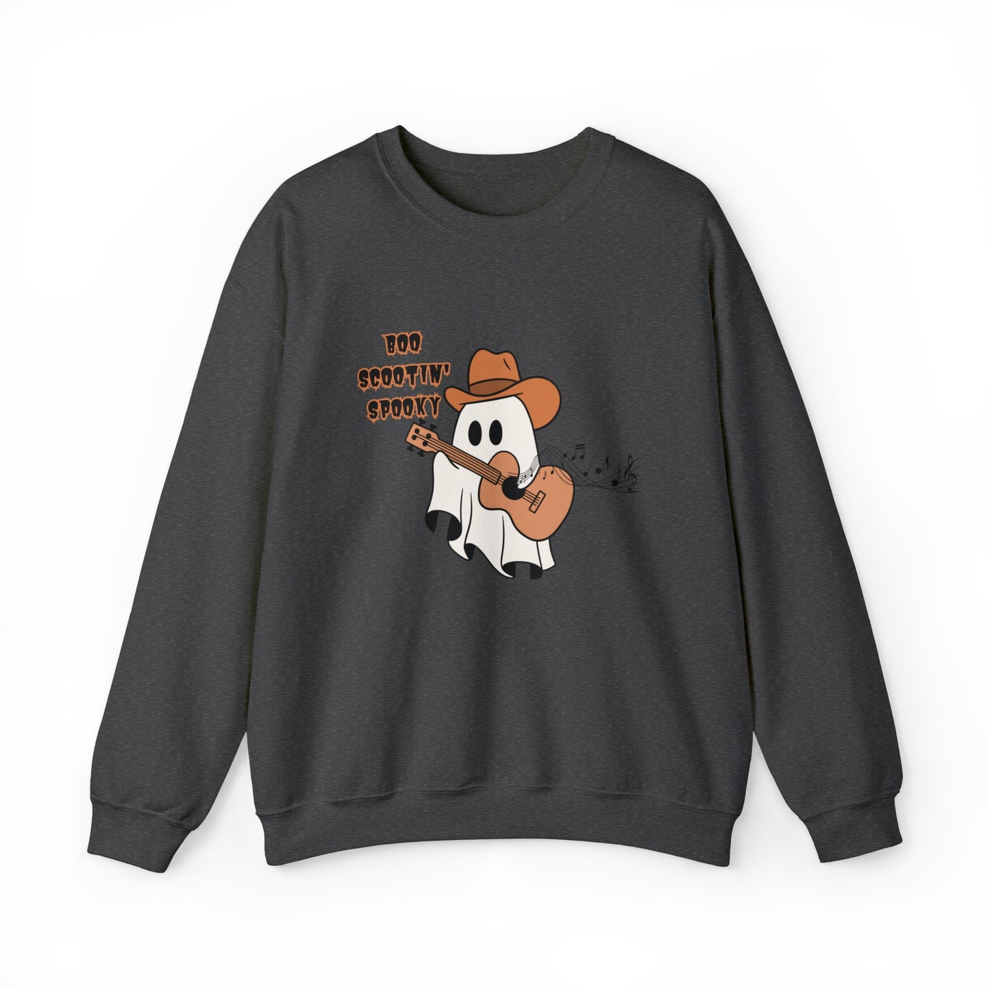 Boo Scootin' Spooky Unisex Crewneck Sweatshirt - Witcheasy