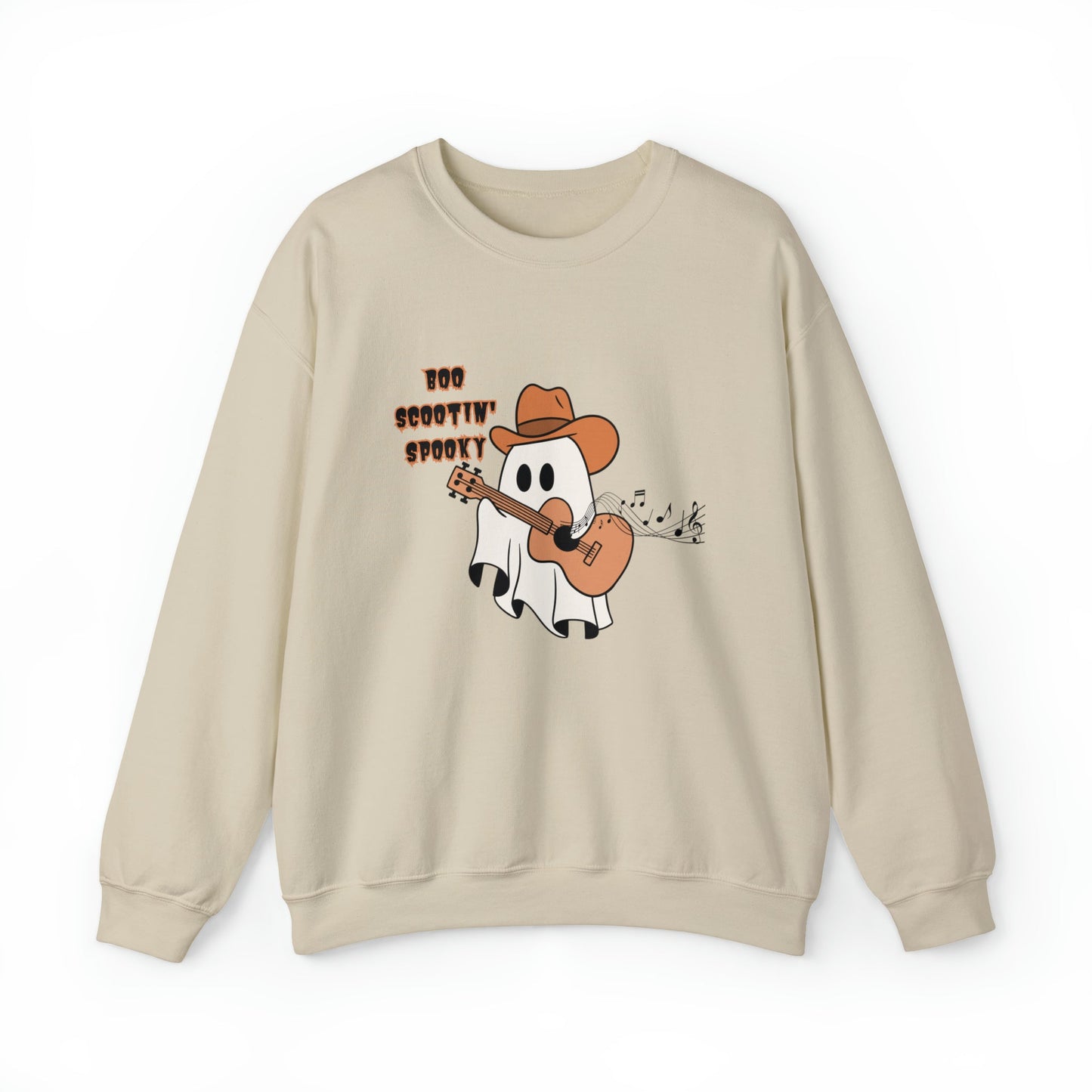 Boo Scootin' Spooky Unisex Crewneck Sweatshirt - Witcheasy