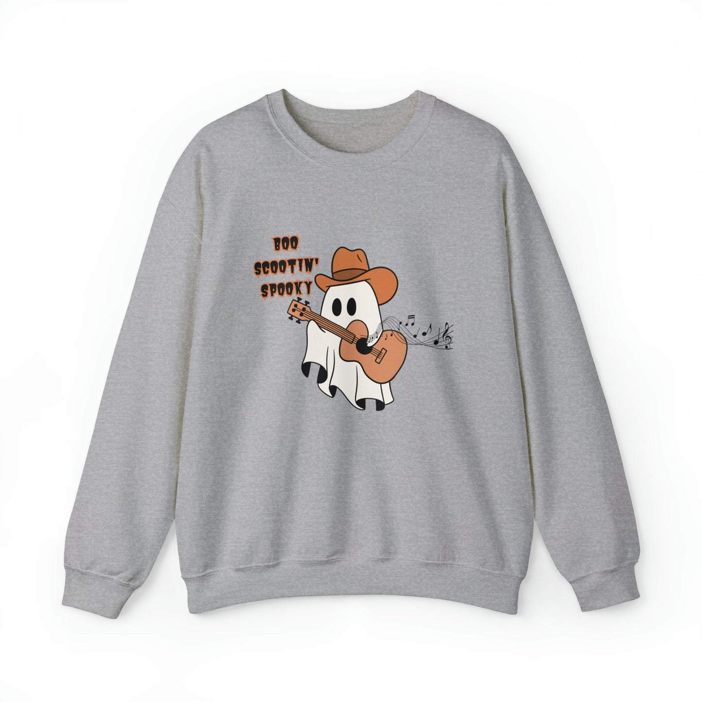 Boo Scootin' Spooky Unisex Crewneck Sweatshirt - Witcheasy