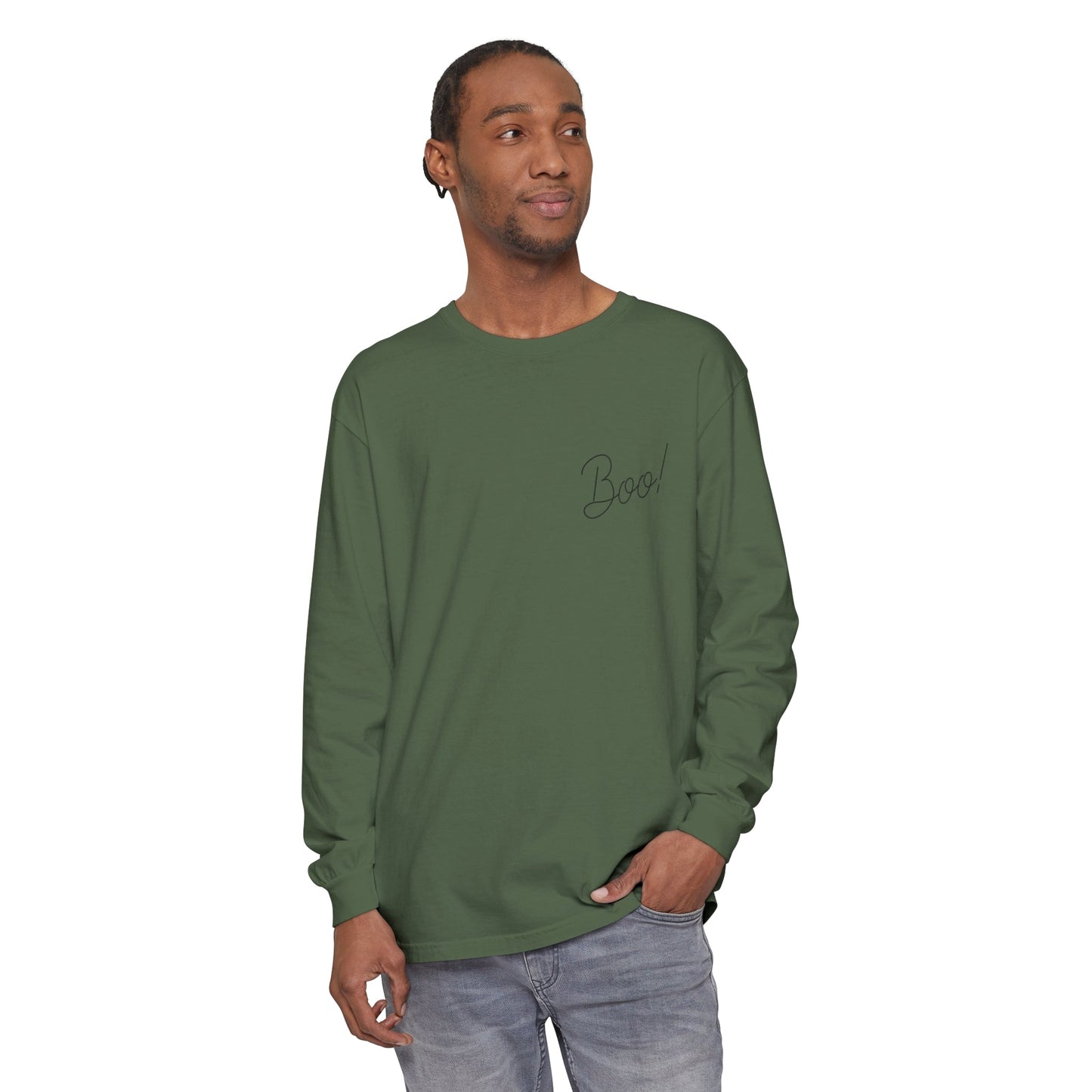 Boo Unisex Long Sleeve T-Shirt - Witcheasy