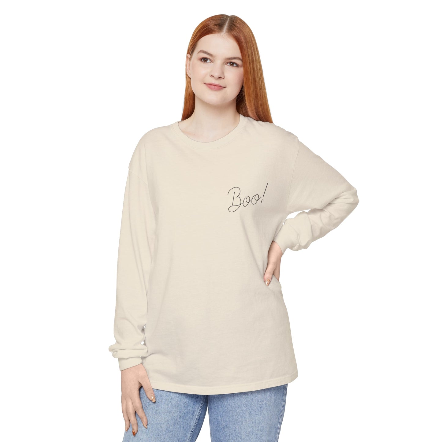 Boo Unisex Long Sleeve T-Shirt - Witcheasy