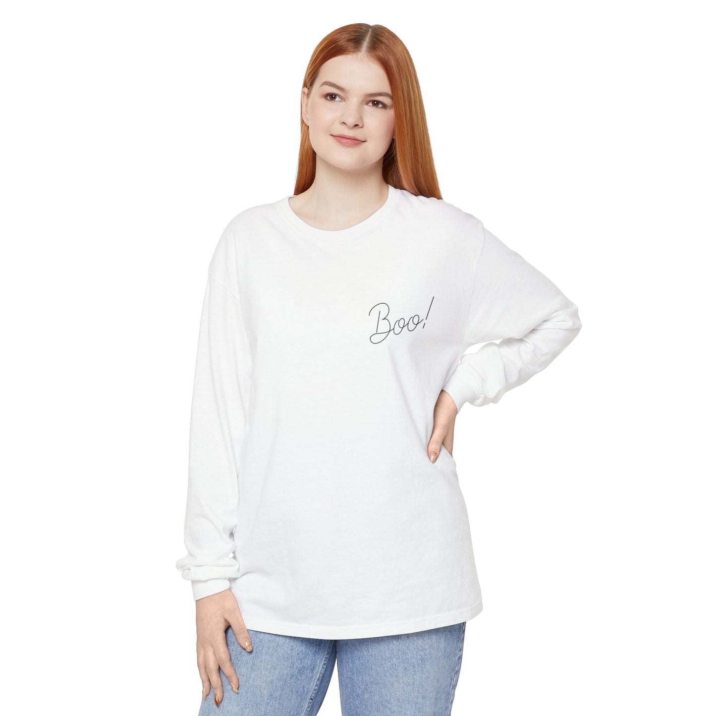 Boo Unisex Long Sleeve T-Shirt - Witcheasy