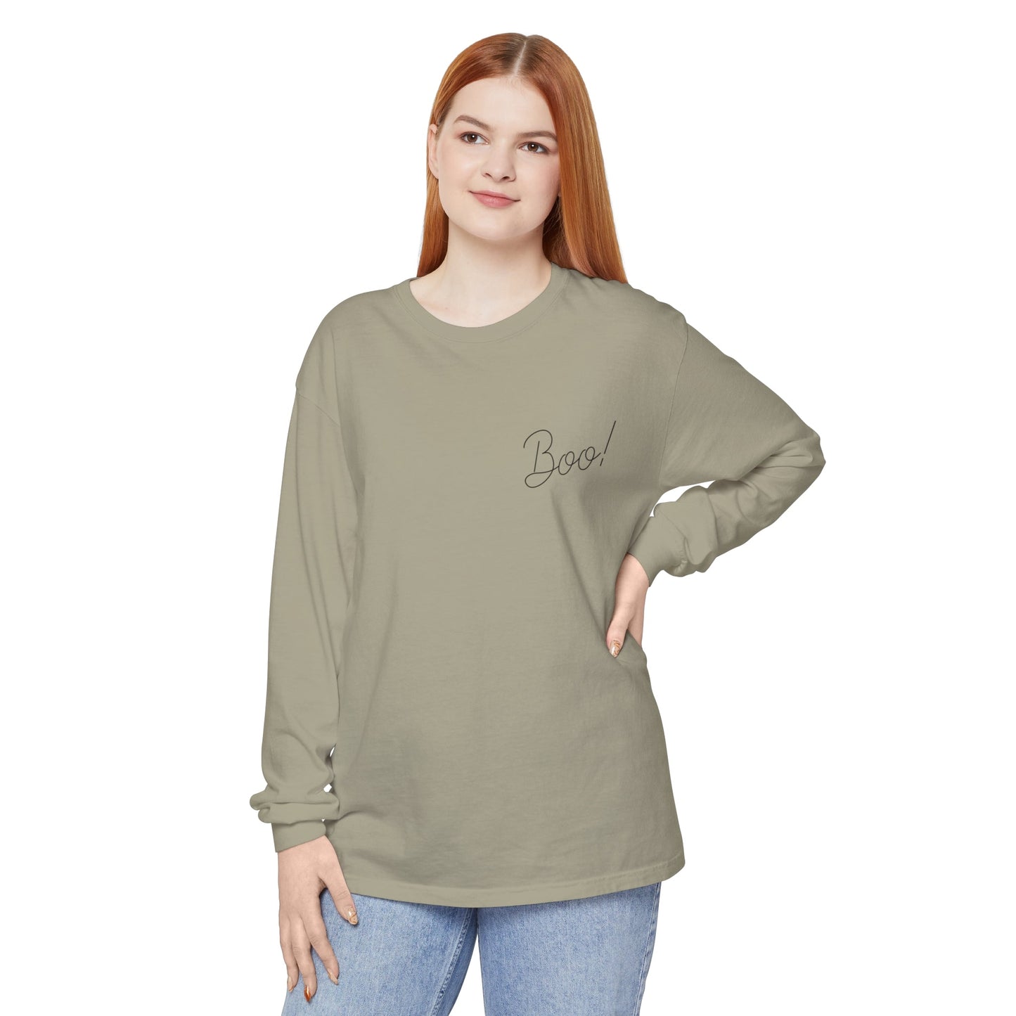 Boo Unisex Long Sleeve T-Shirt - Witcheasy