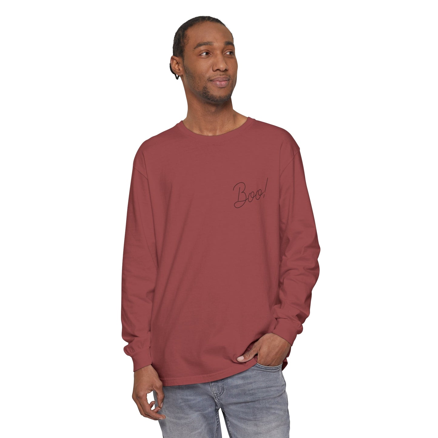 Boo Unisex Long Sleeve T-Shirt - Witcheasy