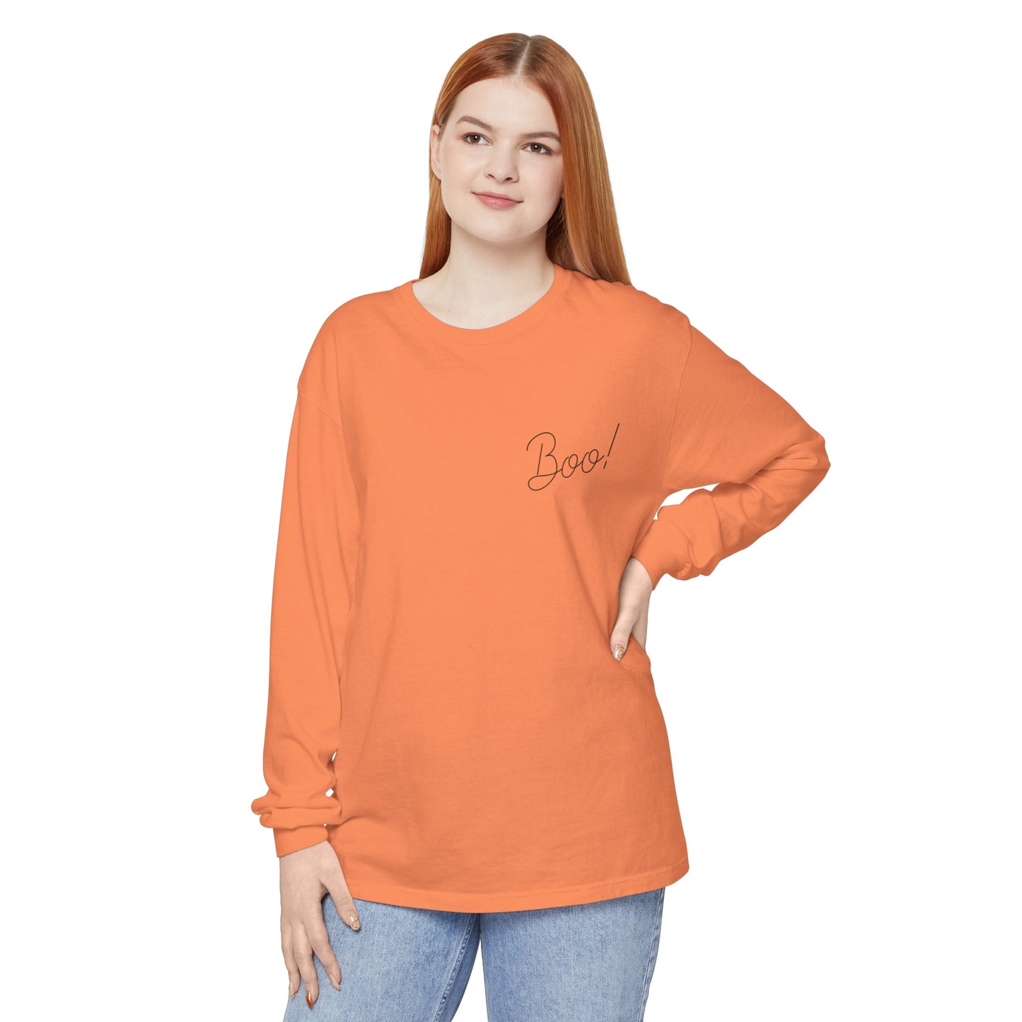Boo Unisex Long Sleeve T-Shirt - Witcheasy