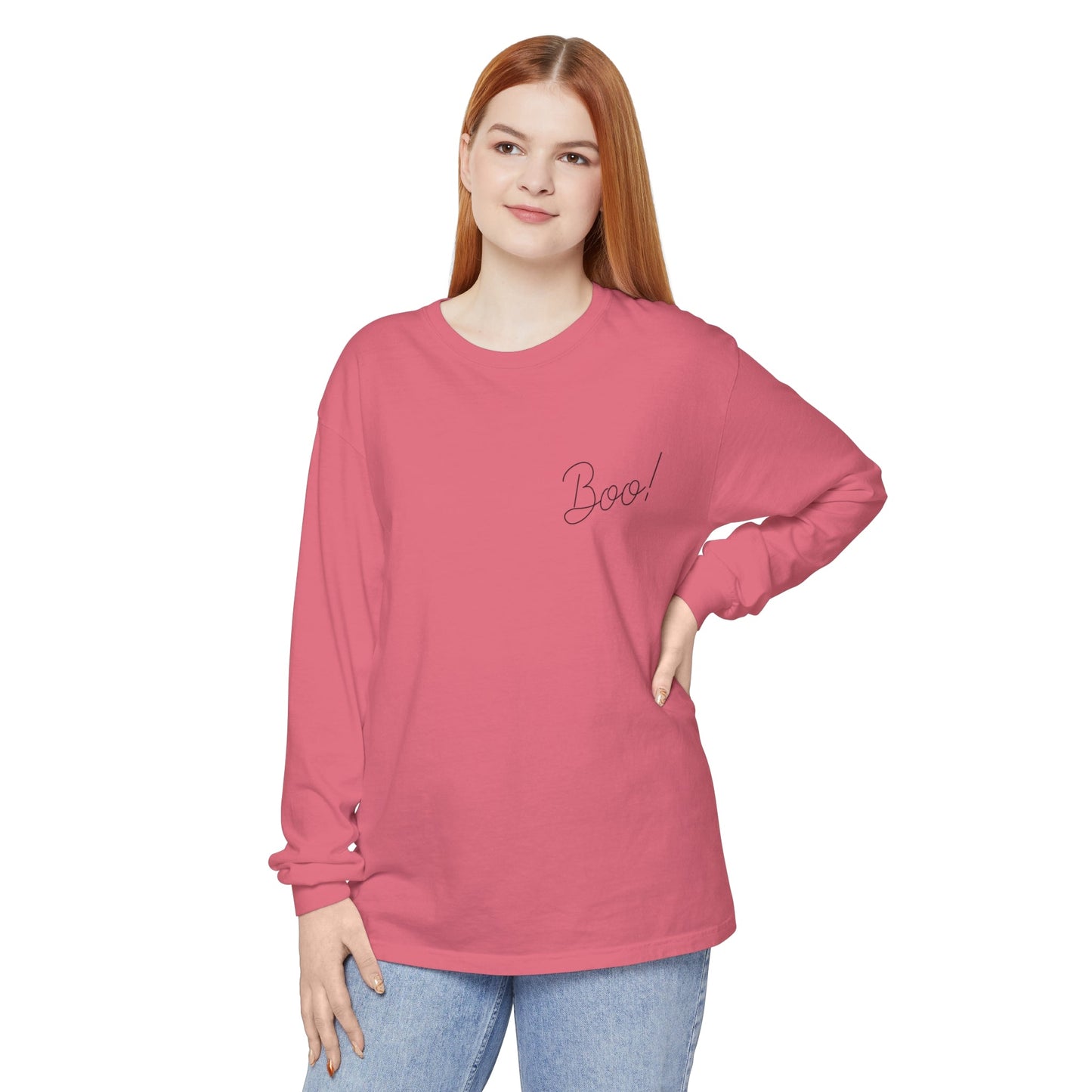 Boo Unisex Long Sleeve T-Shirt - Witcheasy
