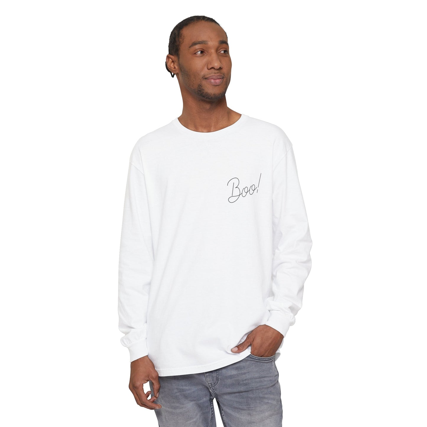 Boo Unisex Long Sleeve T-Shirt - Witcheasy
