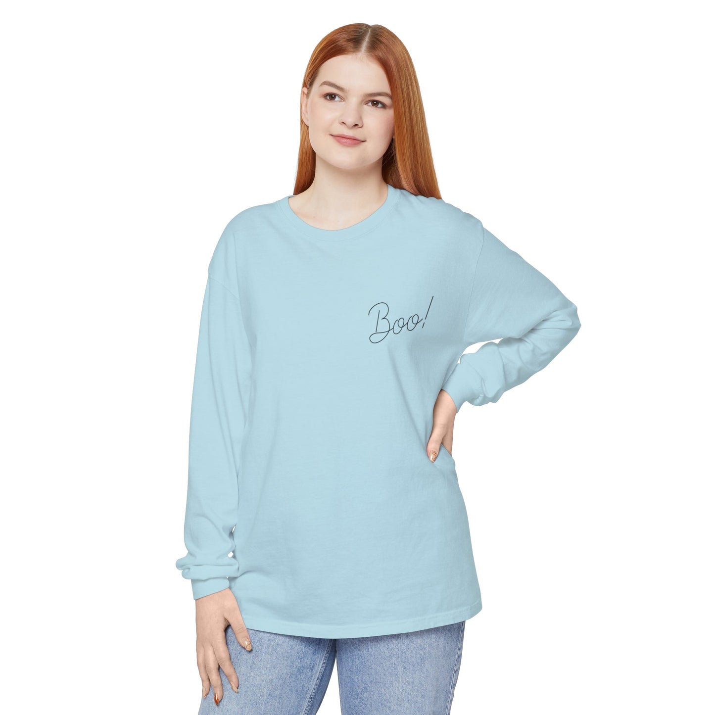 Boo Unisex Long Sleeve T-Shirt - Witcheasy