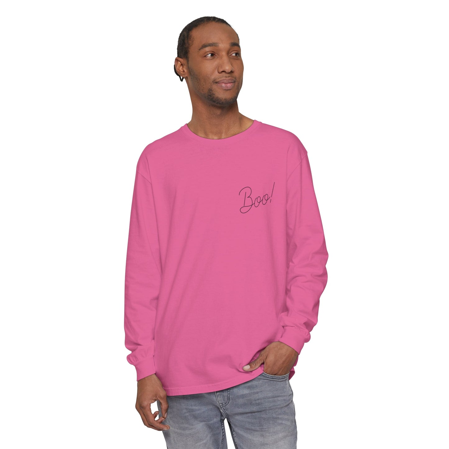 Boo Unisex Long Sleeve T-Shirt - Witcheasy