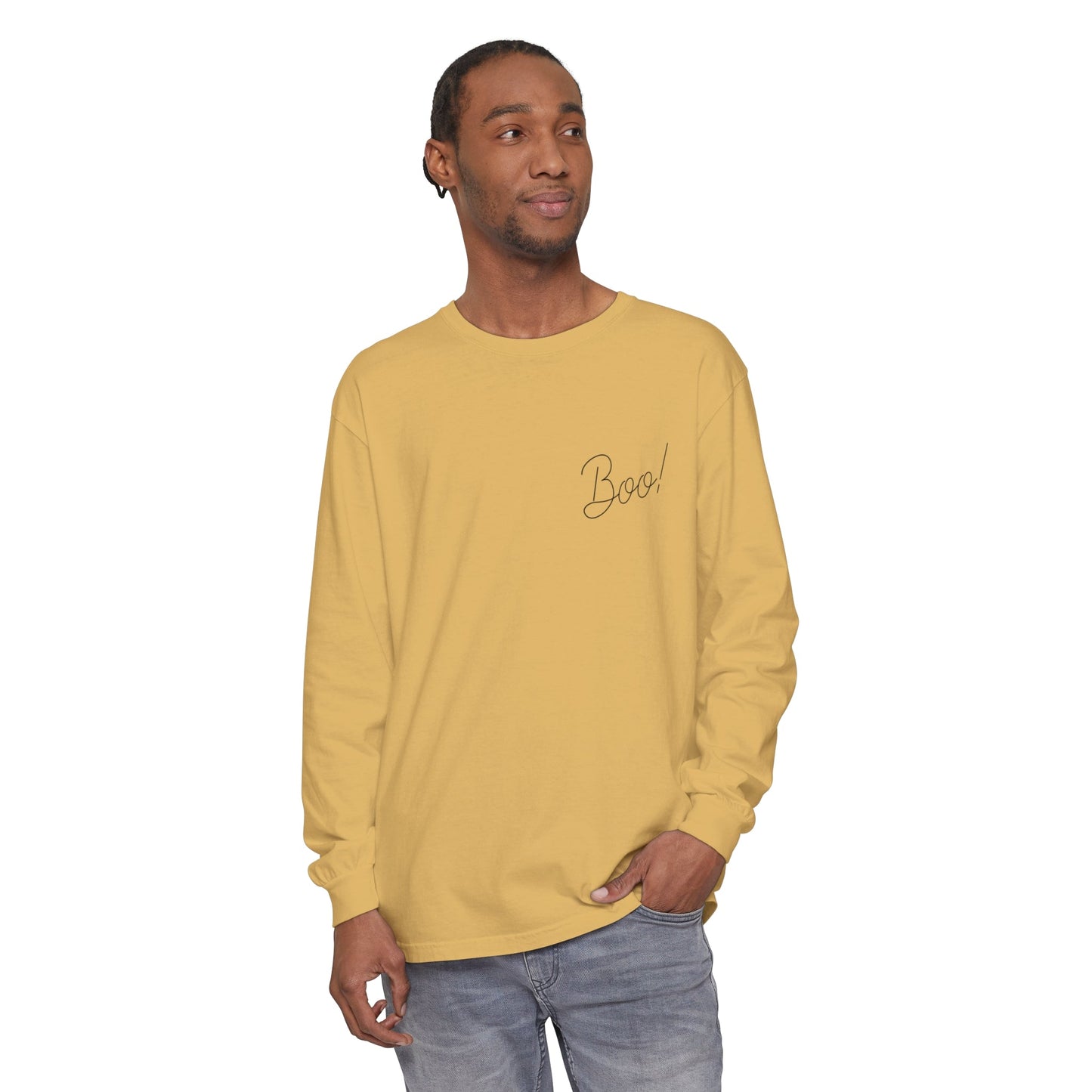 Boo Unisex Long Sleeve T-Shirt - Witcheasy