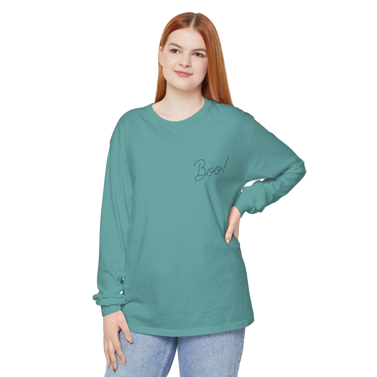 Boo Unisex Long Sleeve T-Shirt - Witcheasy