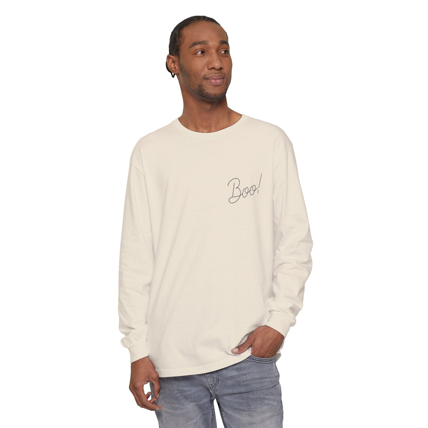 Boo Unisex Long Sleeve T-Shirt - Witcheasy