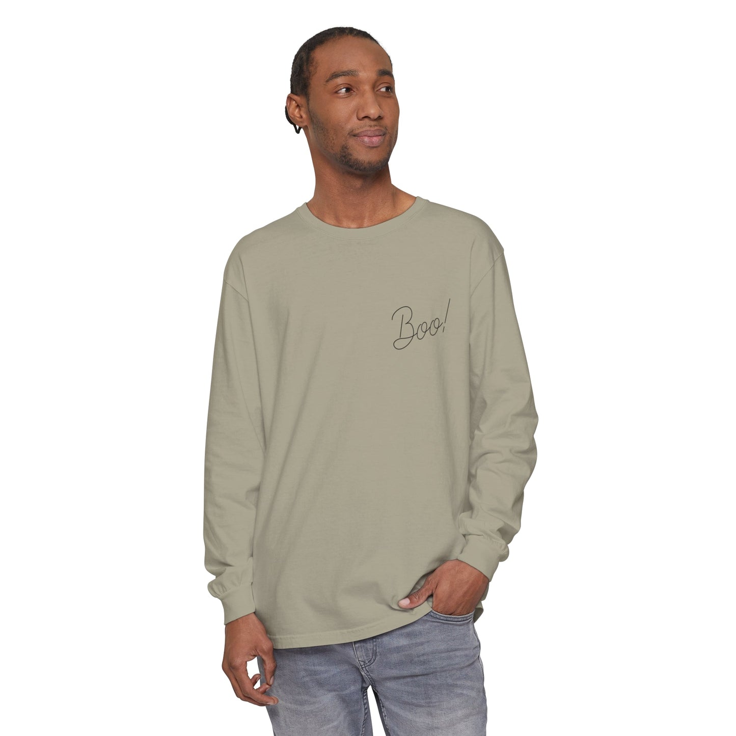 Boo Unisex Long Sleeve T-Shirt - Witcheasy