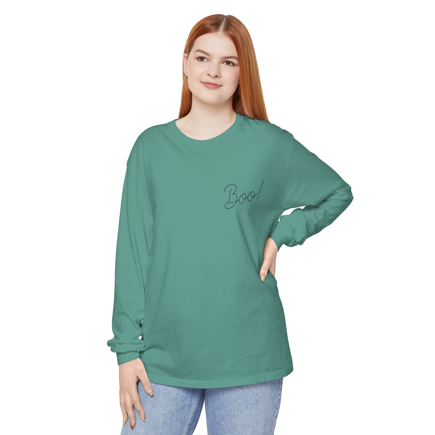 Boo Unisex Long Sleeve T-Shirt - Witcheasy