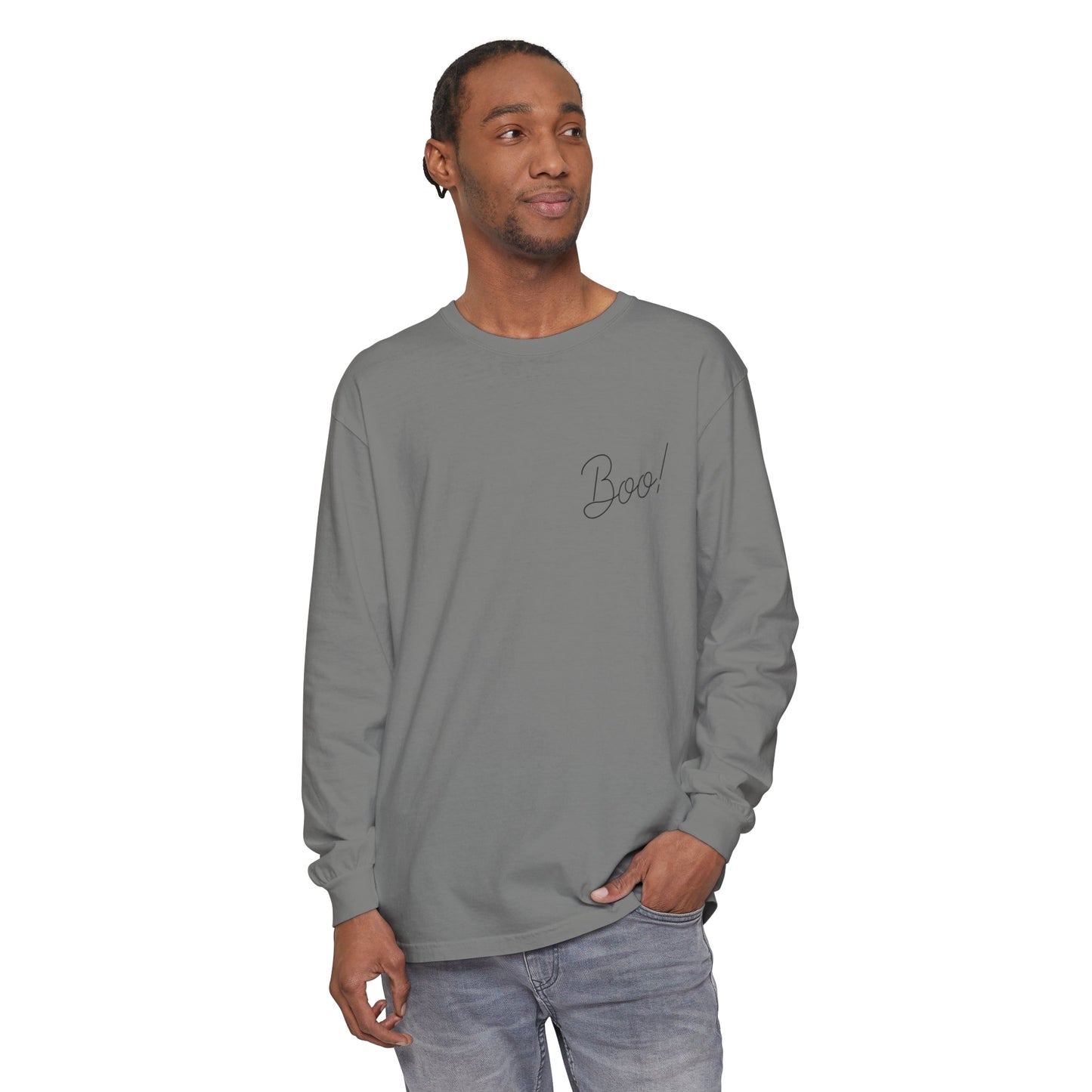 Boo Unisex Long Sleeve T-Shirt - Witcheasy
