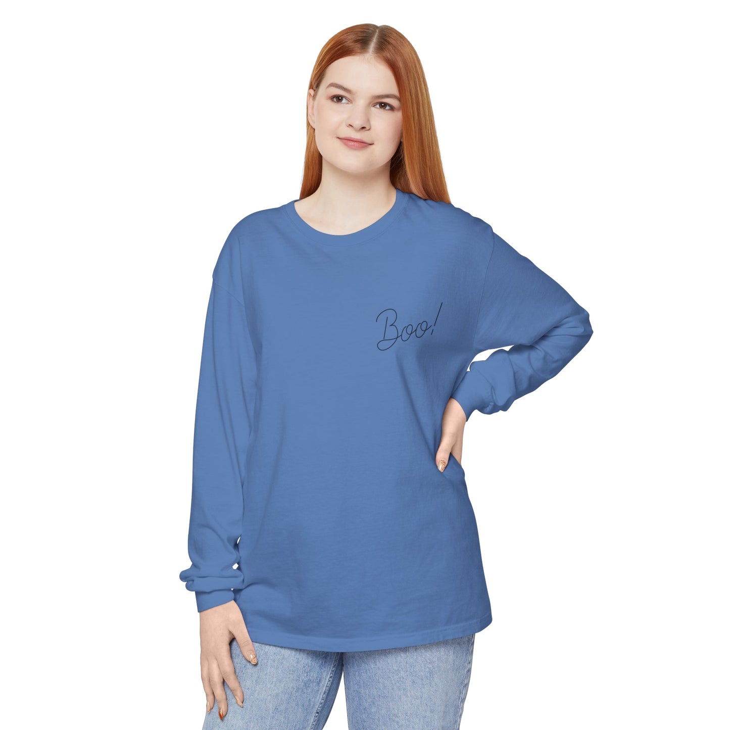 Boo Unisex Long Sleeve T-Shirt - Witcheasy