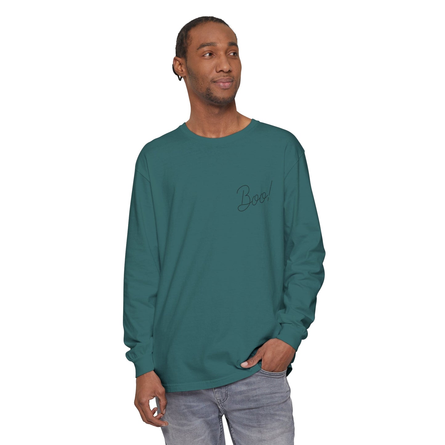 Boo Unisex Long Sleeve T-Shirt - Witcheasy