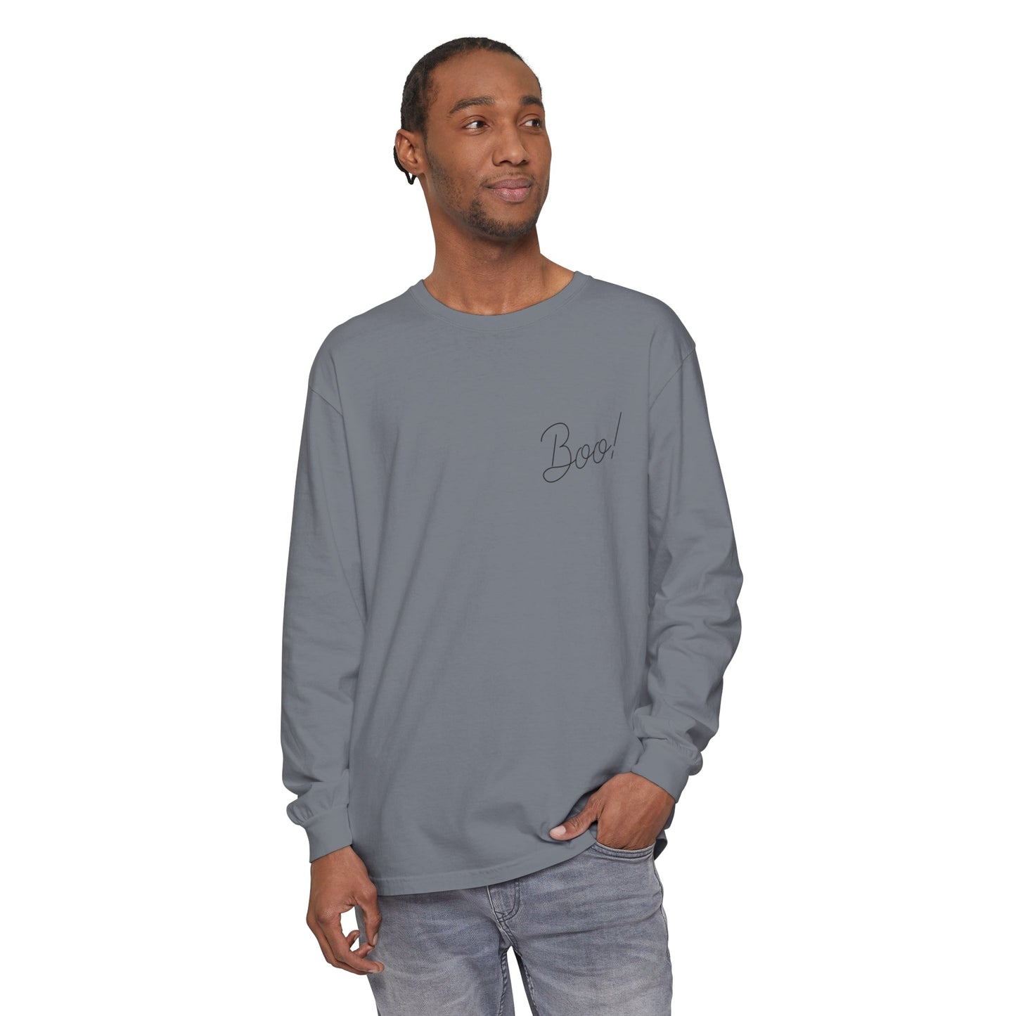Boo Unisex Long Sleeve T-Shirt - Witcheasy