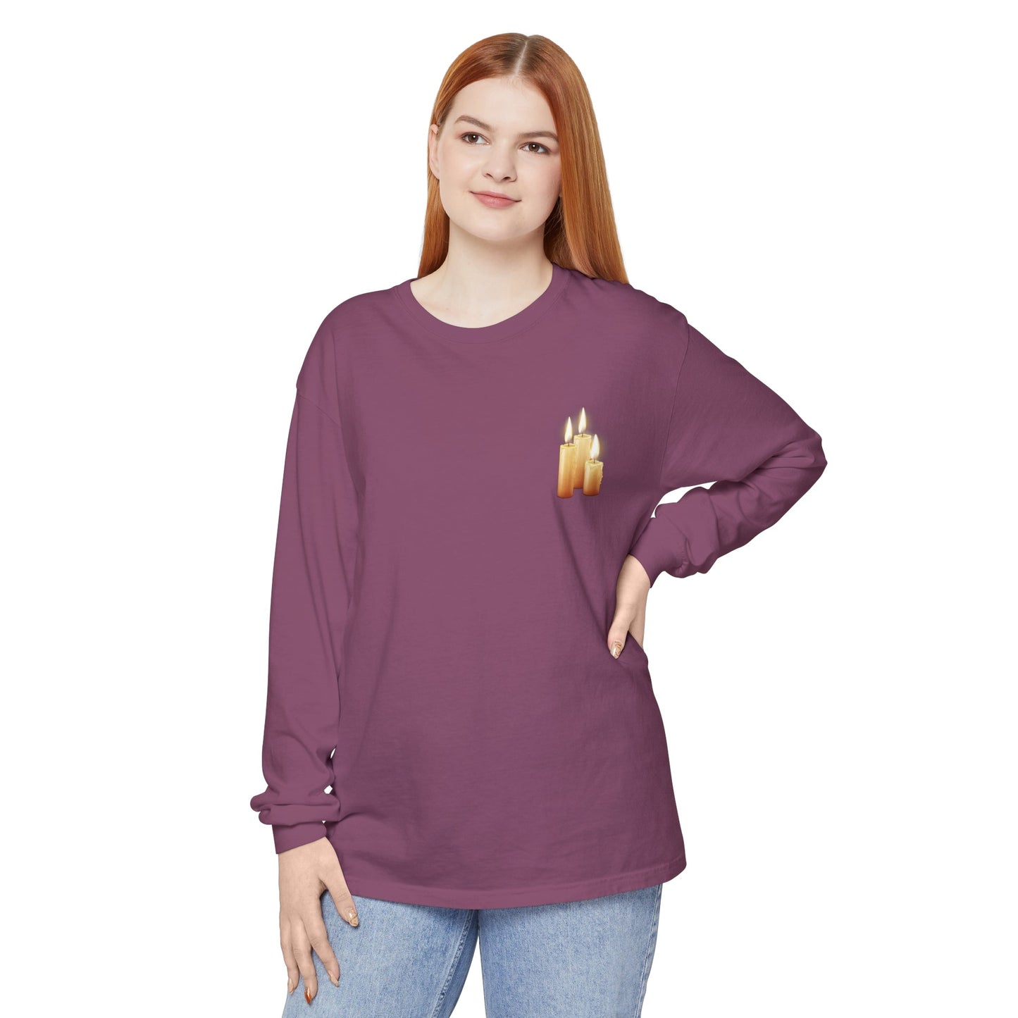 Candles Unisex Long Sleeve T-Shirt - Witcheasy