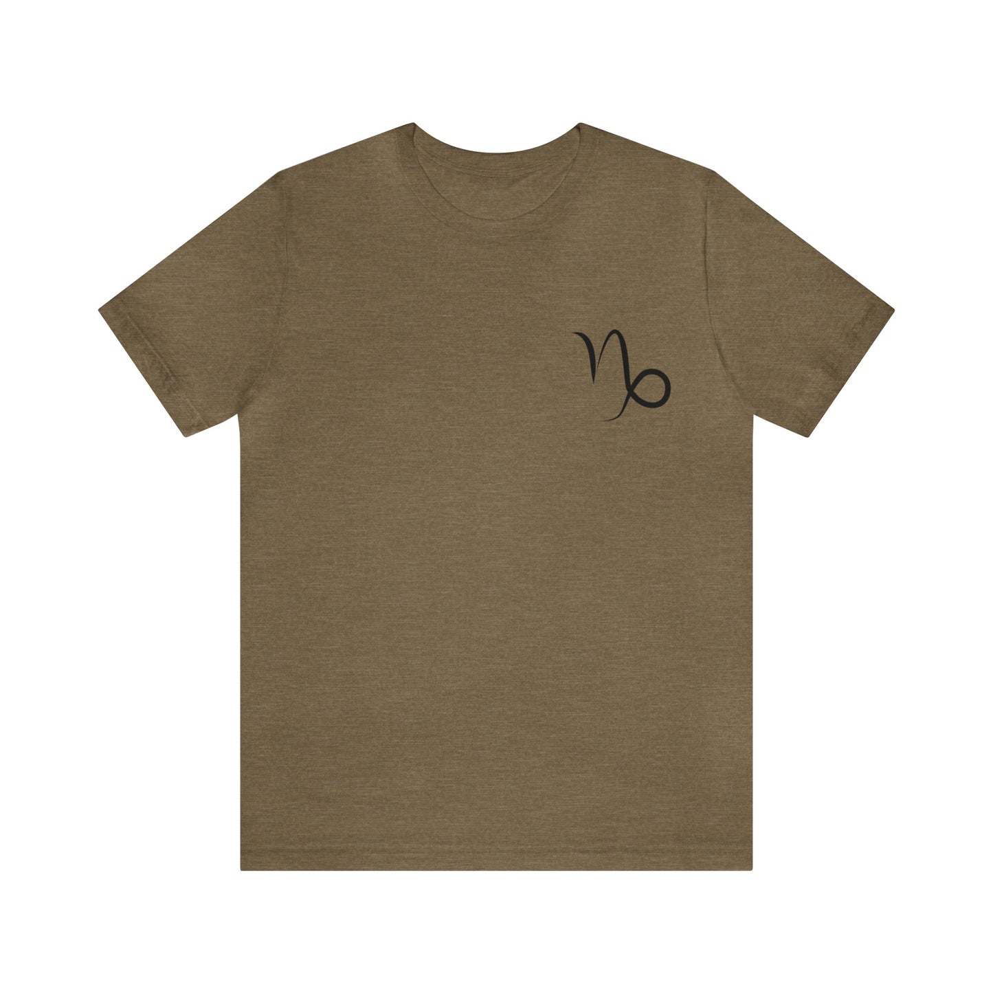 Capricorn Simple Unisex Jersey Short Sleeve Tee - Witcheasy