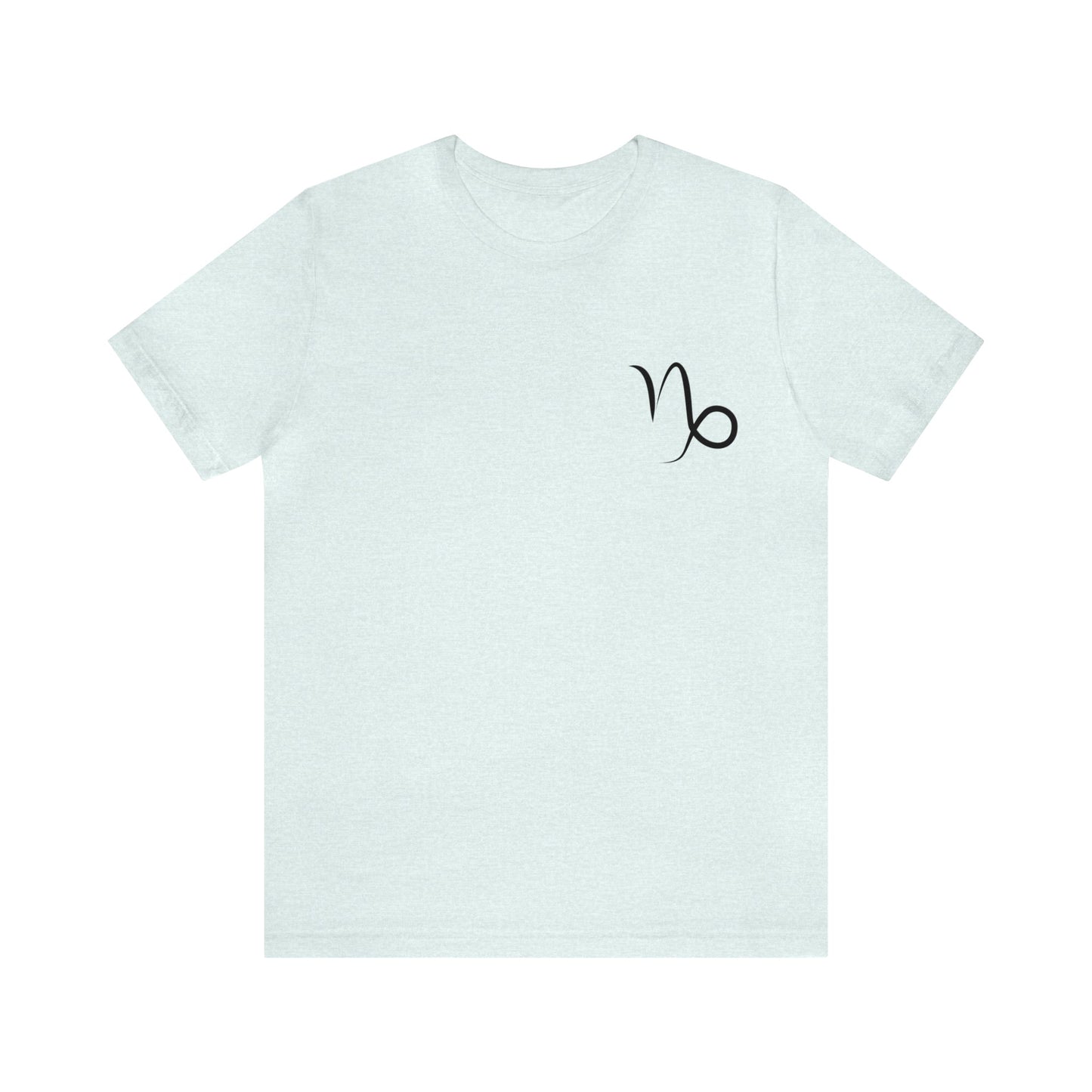 Capricorn Simple Unisex Jersey Short Sleeve Tee - Witcheasy