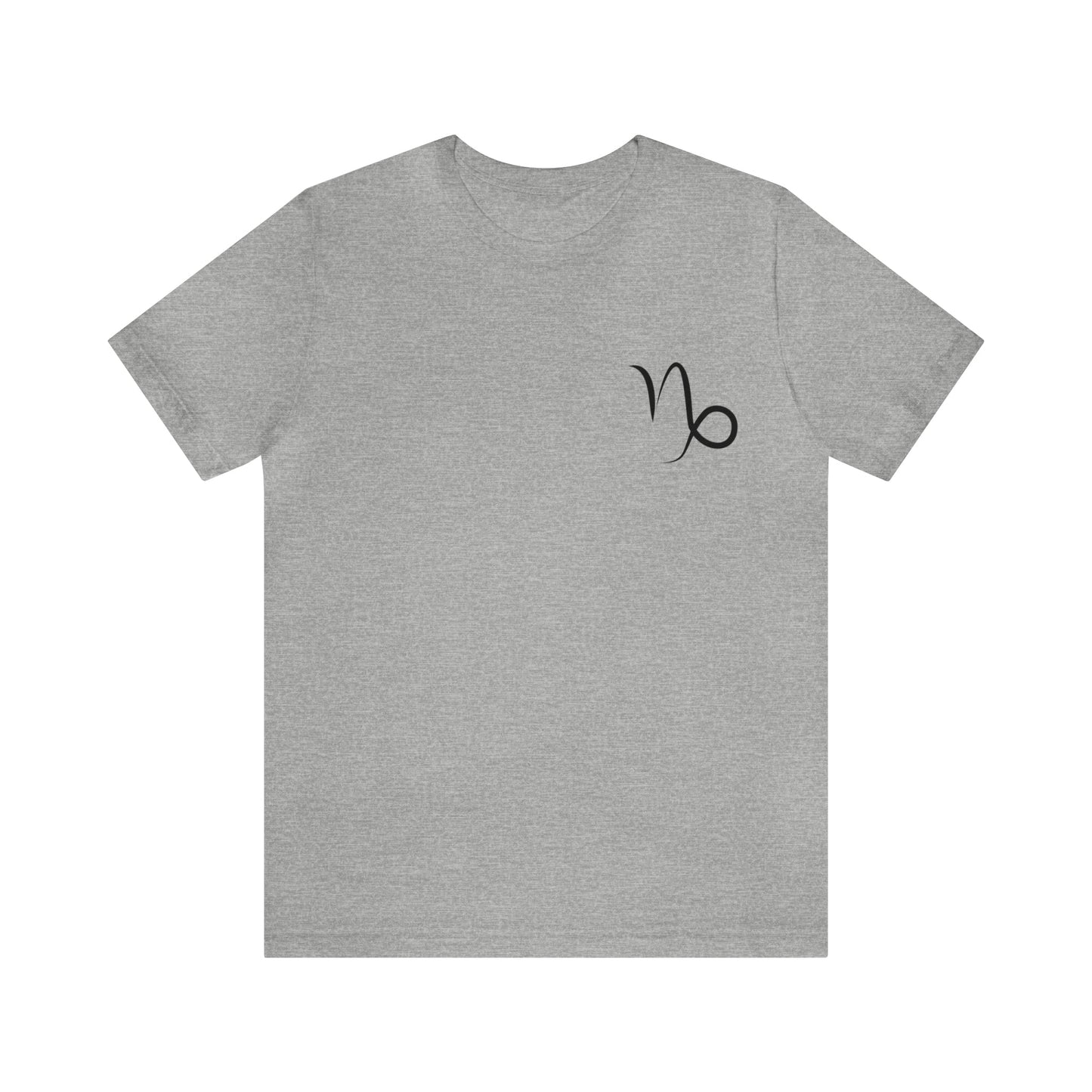Capricorn Simple Unisex Jersey Short Sleeve Tee - Witcheasy
