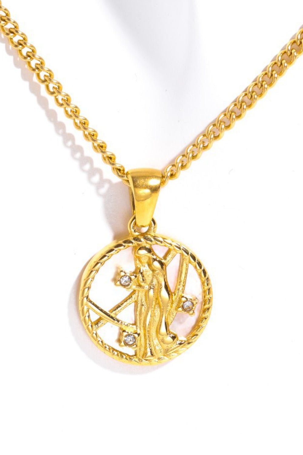Constellation Pendant Stainless Steel Necklace - Witcheasy