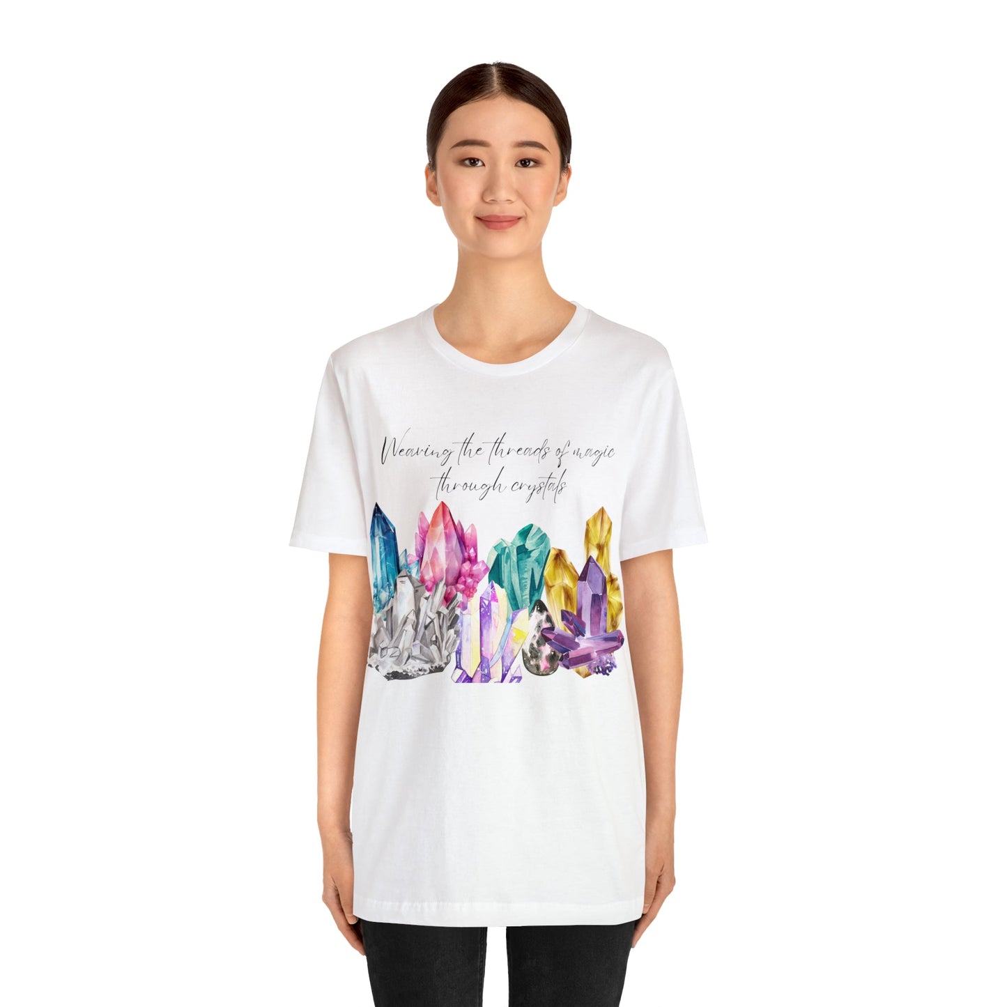 Crystal Garden Unisex Jersey Short Sleeve Tee - Witcheasy