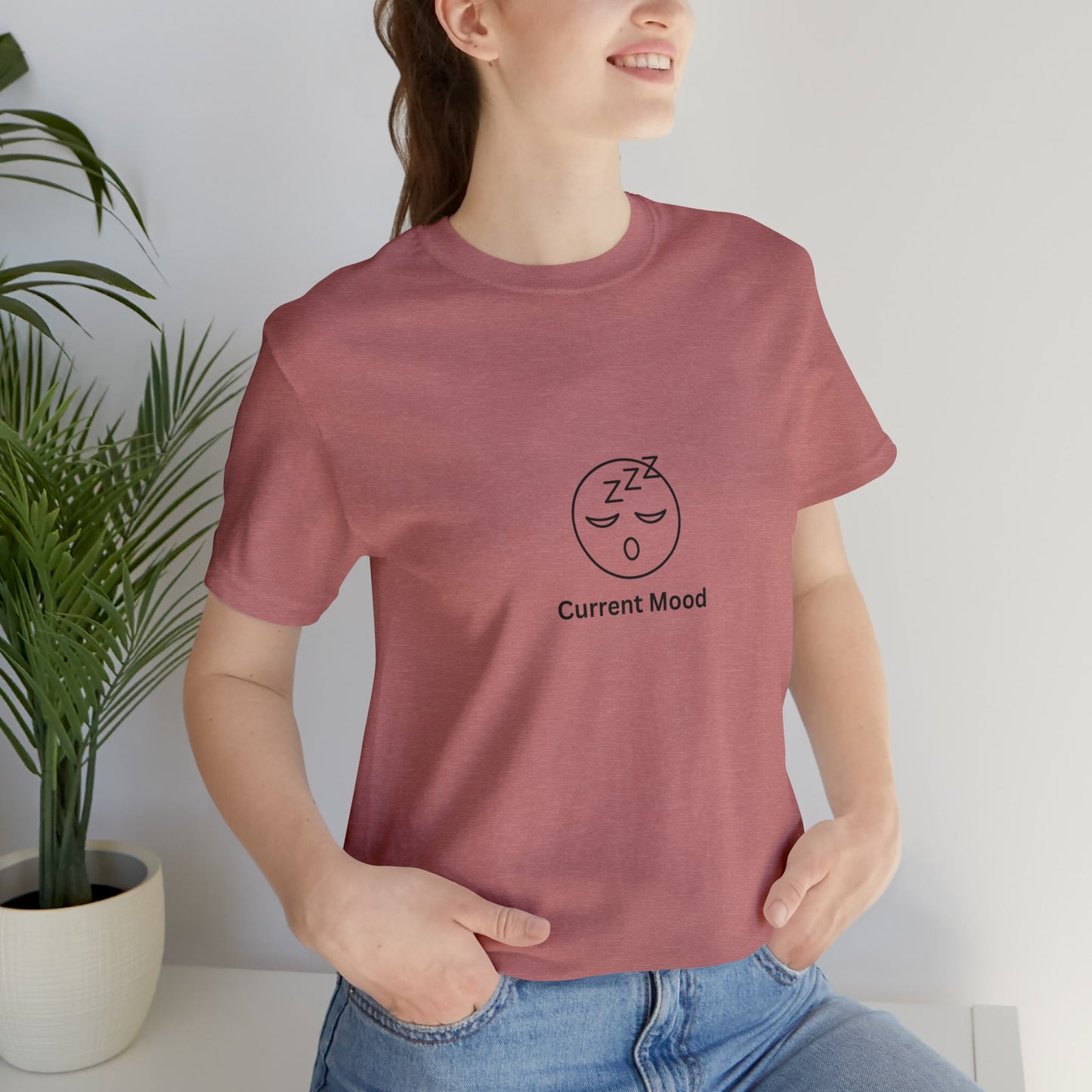 Current Mood Sleepy Unisex Jersey Short Sleeve Tee - Witcheasy