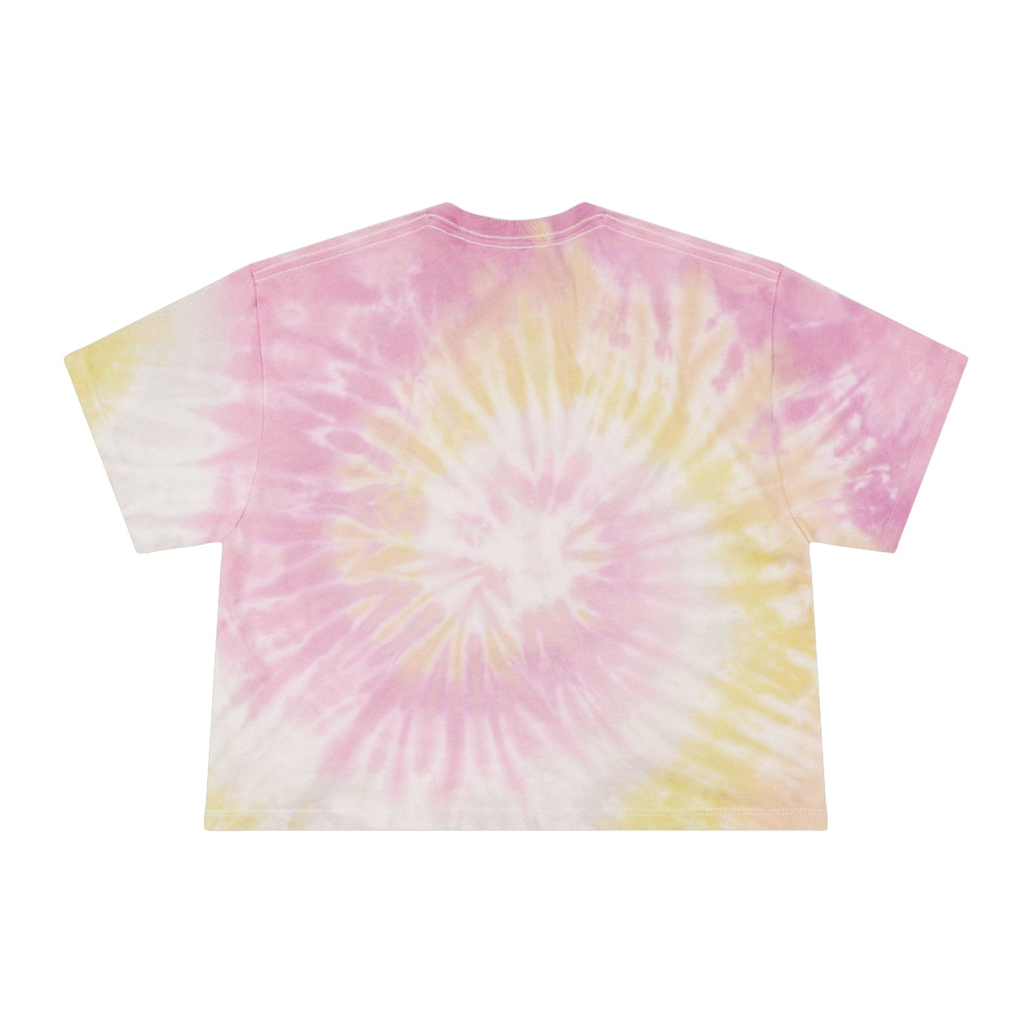 Dumbbell Tie-Dye Crop Tee - Witcheasy