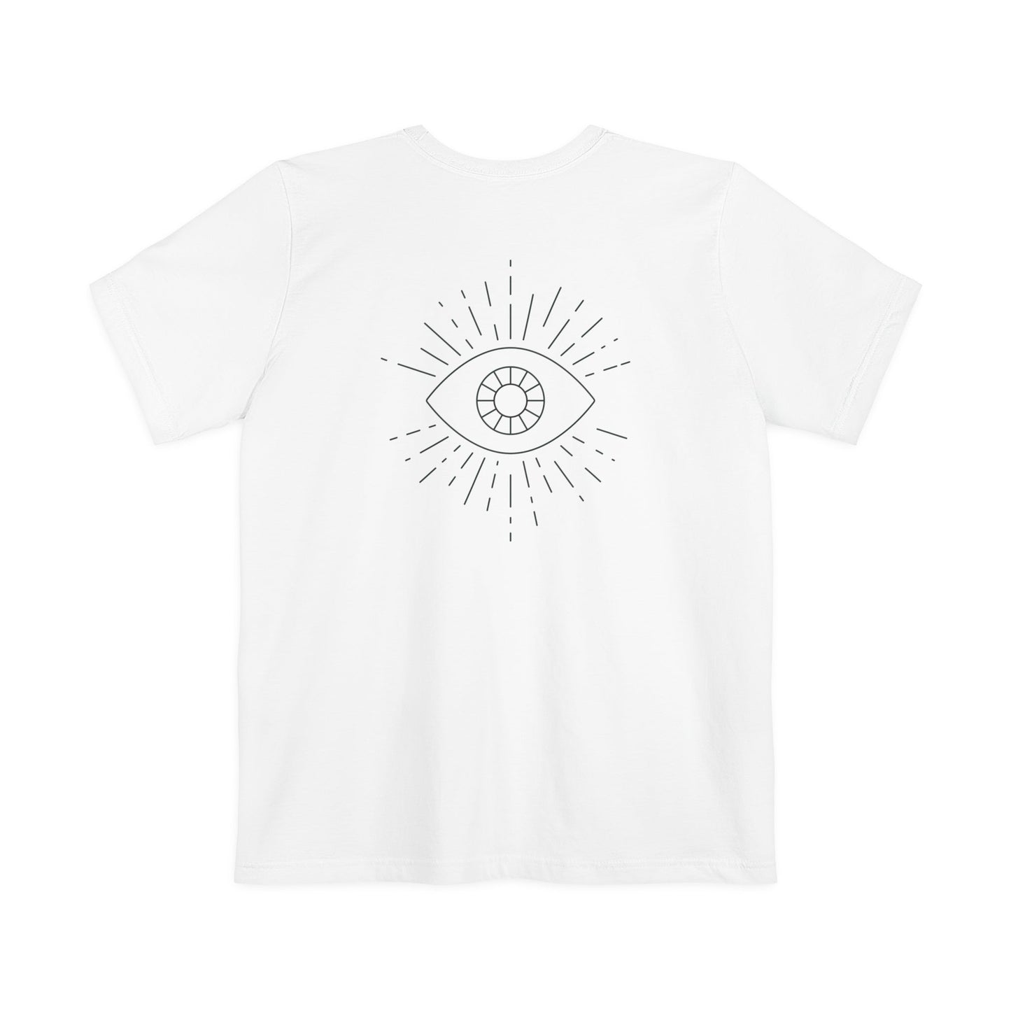 Evil Eye Black Pocket Tee - Witcheasy
