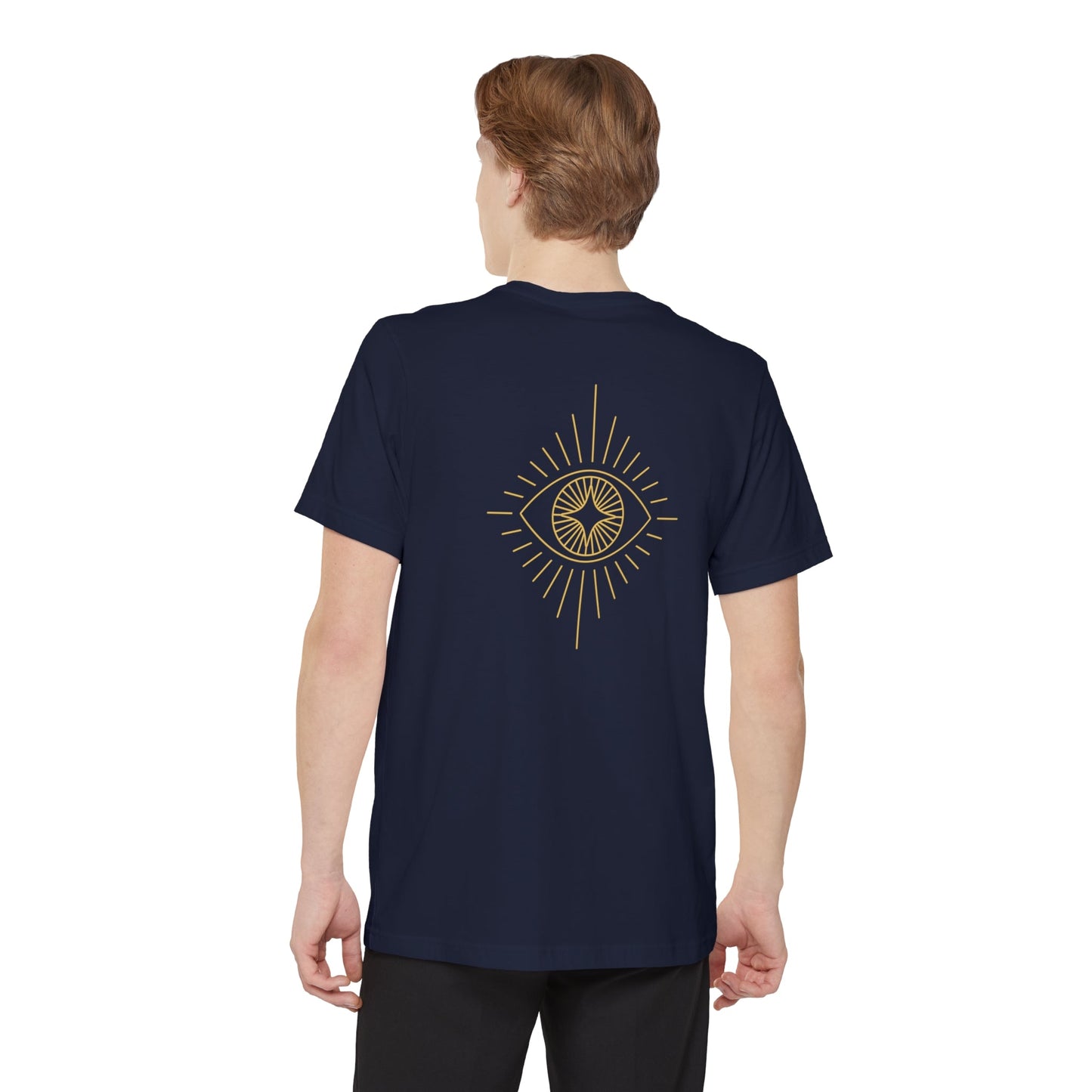 Evil Eye Gold Pocket Tee - Witcheasy