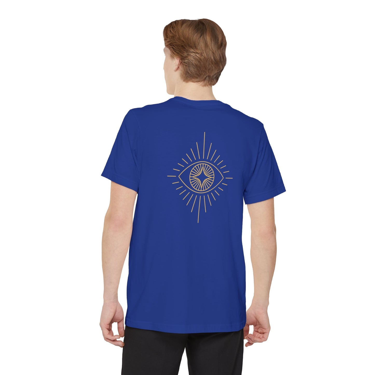 Evil Eye Gold Pocket Tee - Witcheasy