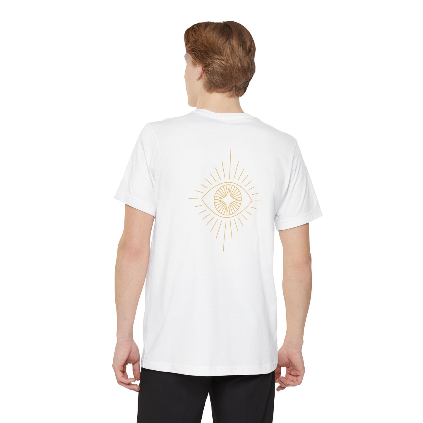 Evil Eye Gold Pocket Tee - Witcheasy