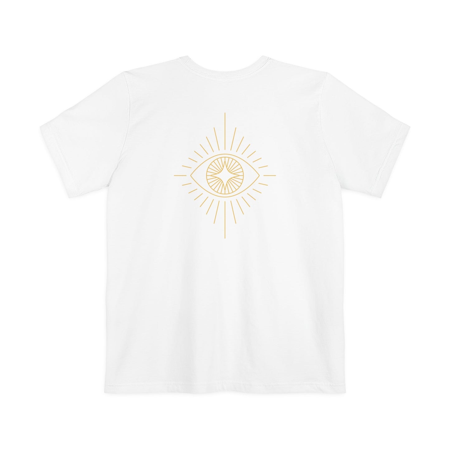 Evil Eye Gold Pocket Tee - Witcheasy