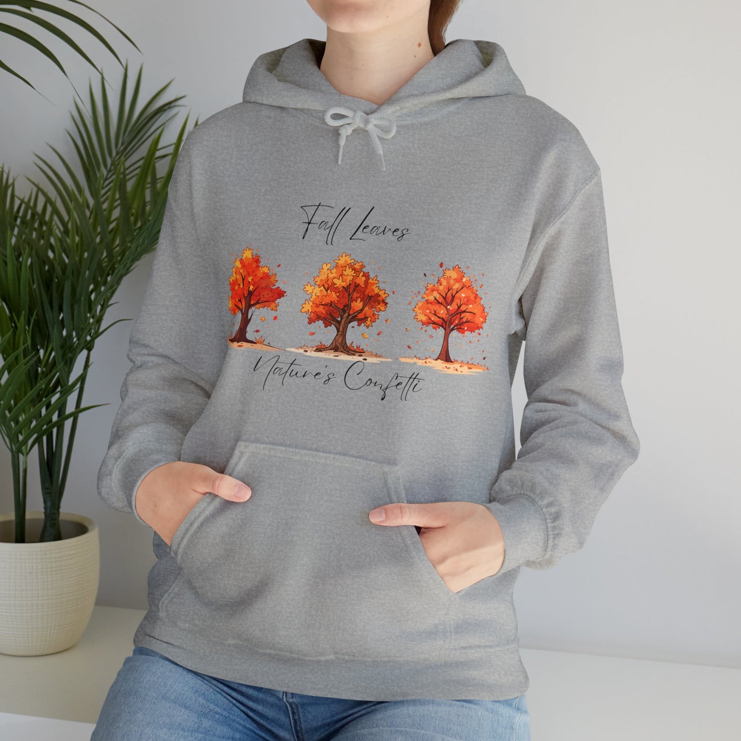 Fall Leaves Unisex Hooded Sweatshirt - Witcheasy