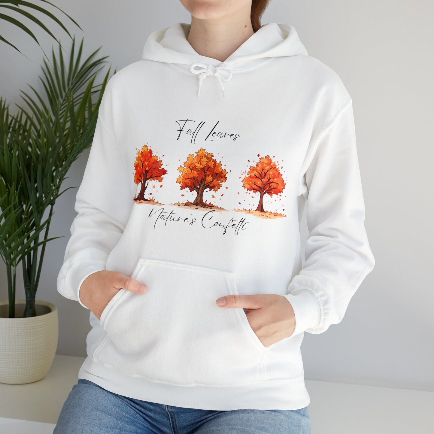 Fall Leaves Unisex Hooded Sweatshirt - Witcheasy