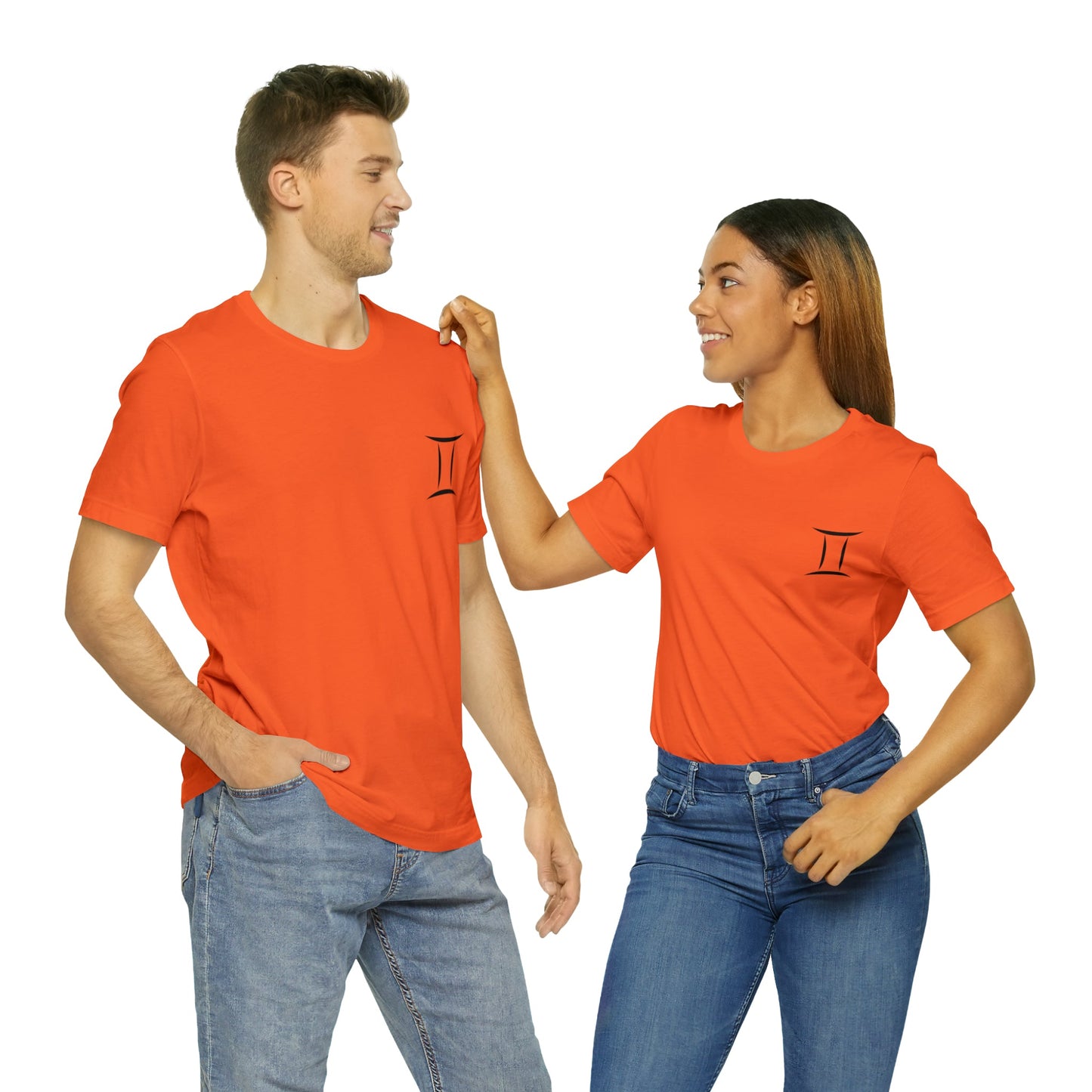 Gemini Simple Unisex Jersey Short Sleeve Tee - Witcheasy