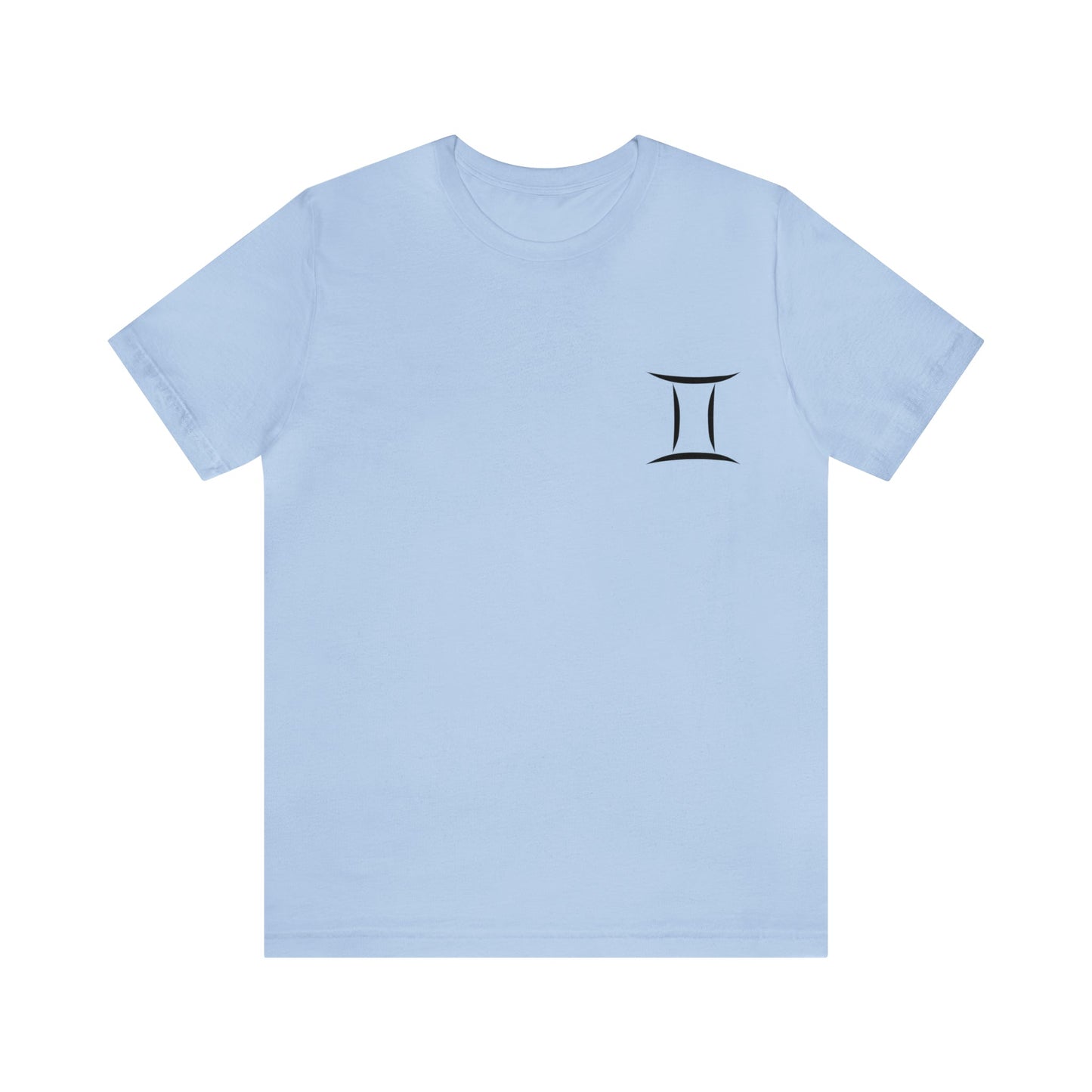 Gemini Simple Unisex Jersey Short Sleeve Tee - Witcheasy