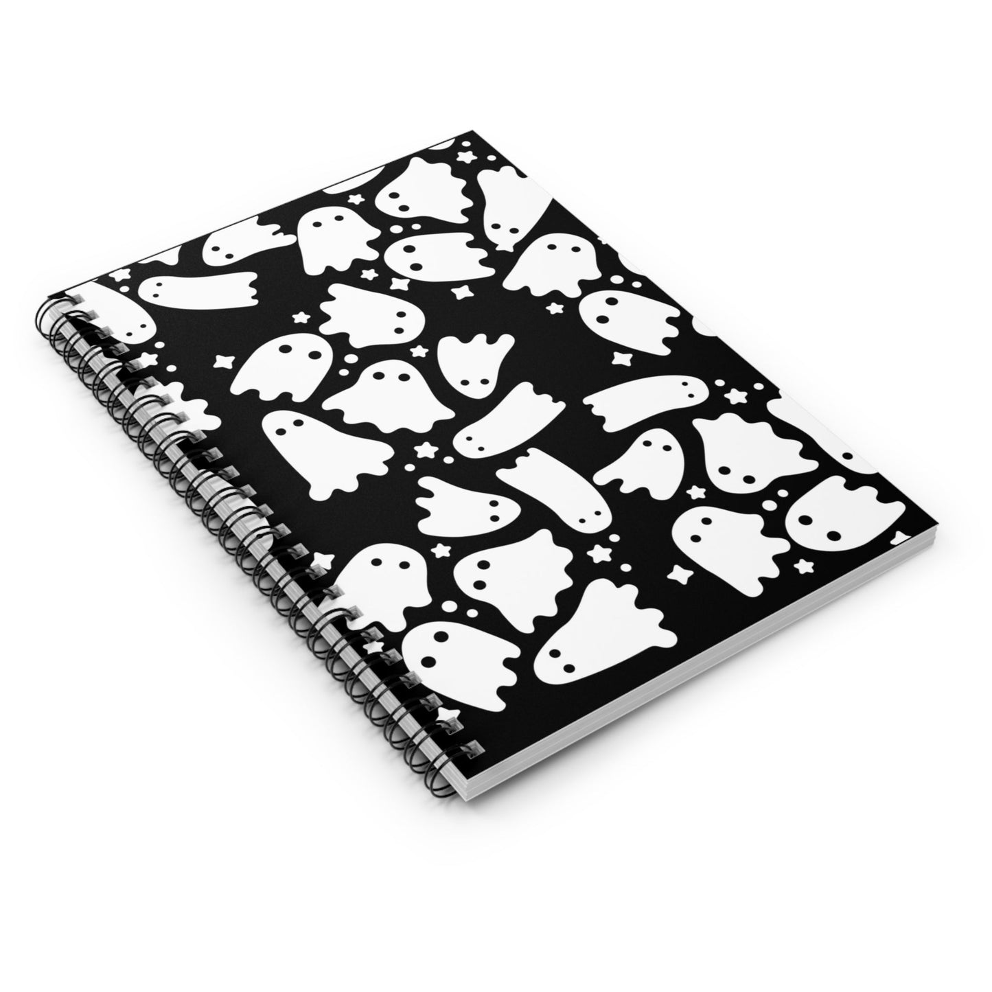 Ghost - Spiral Notebook - Ruled Line - Witcheasy