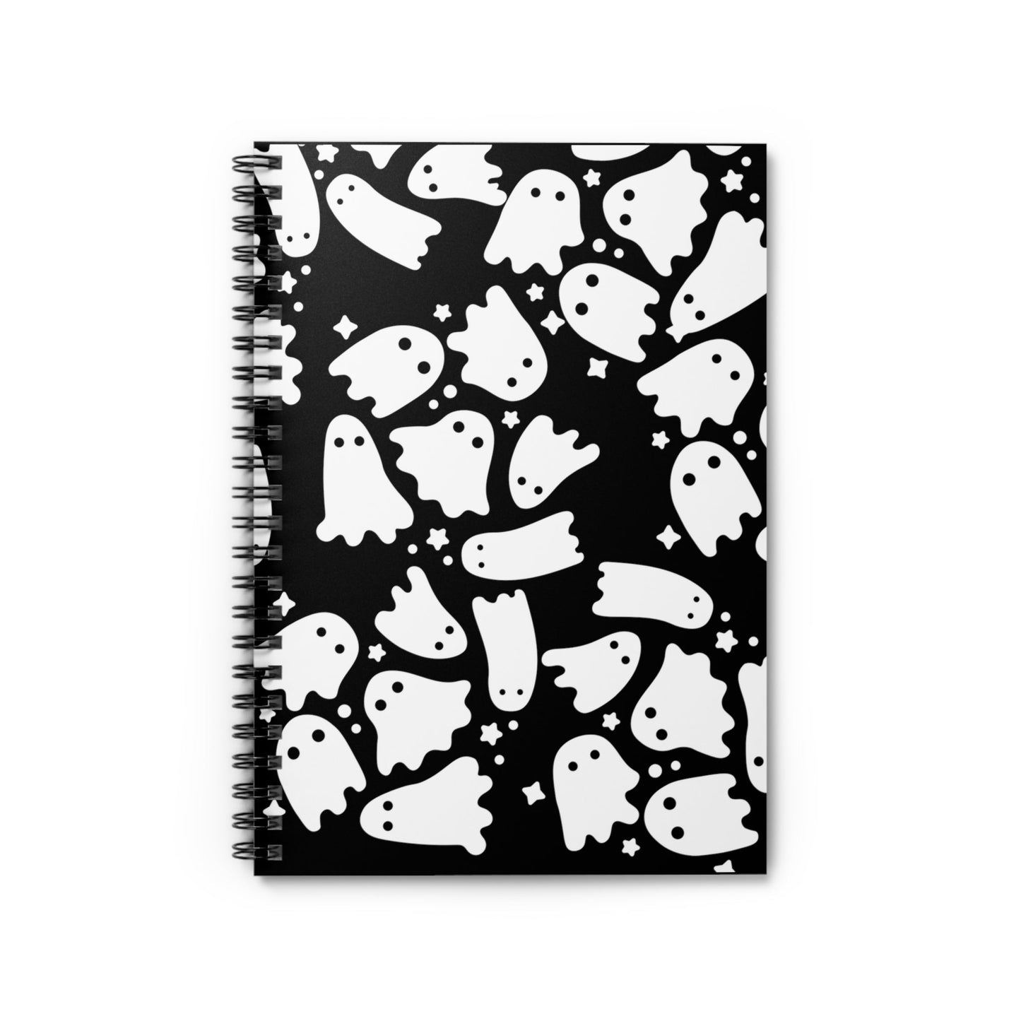 Ghost - Spiral Notebook - Ruled Line - Witcheasy