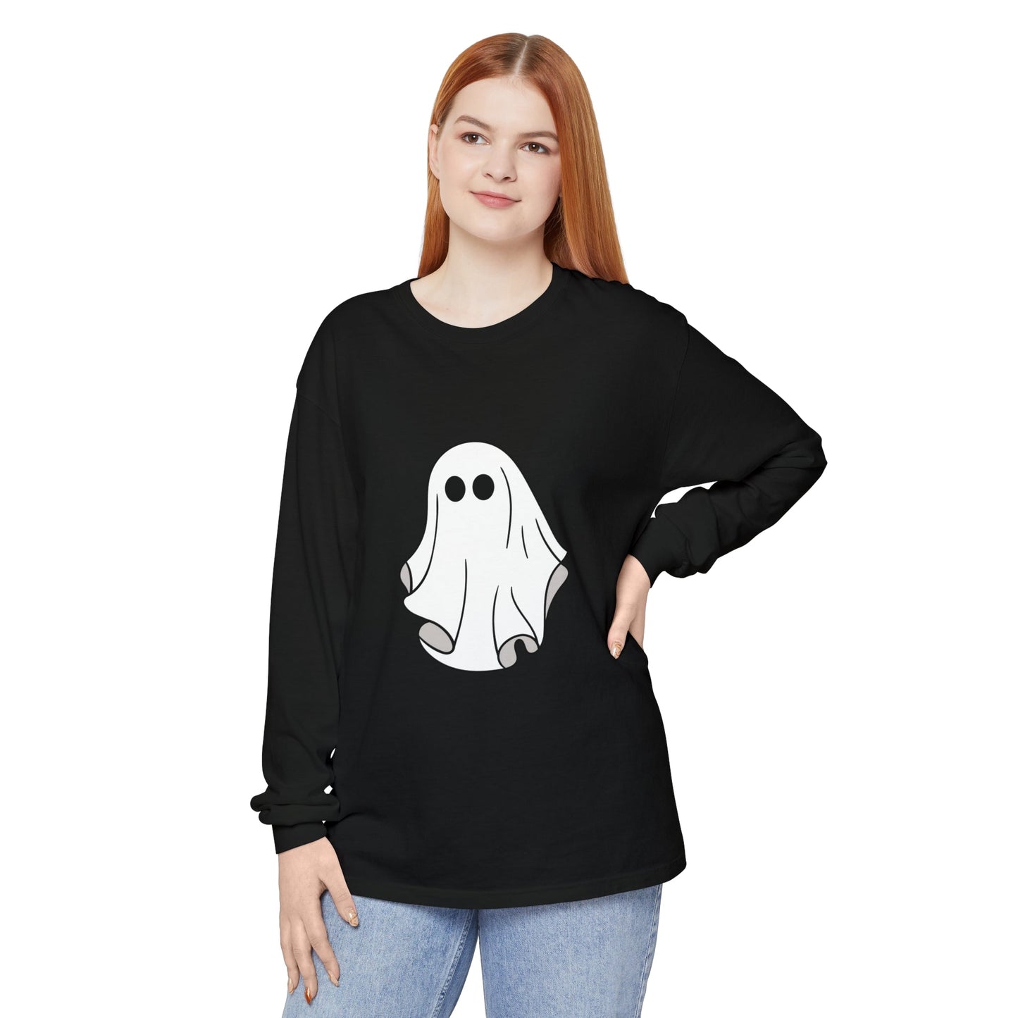 Ghost Unisex Long Sleeve T-Shirt - Witcheasy