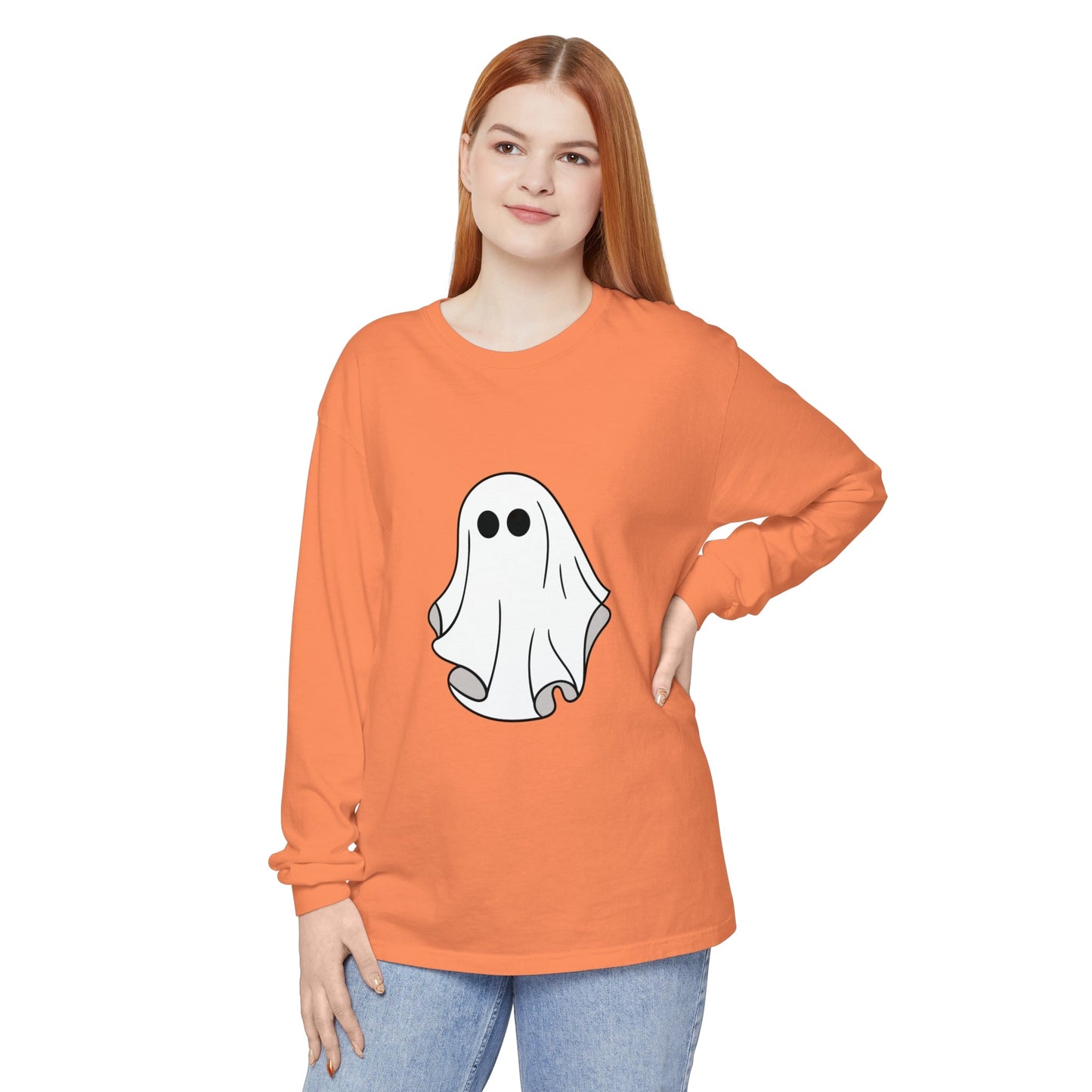 Ghost Unisex Long Sleeve T-Shirt - Witcheasy