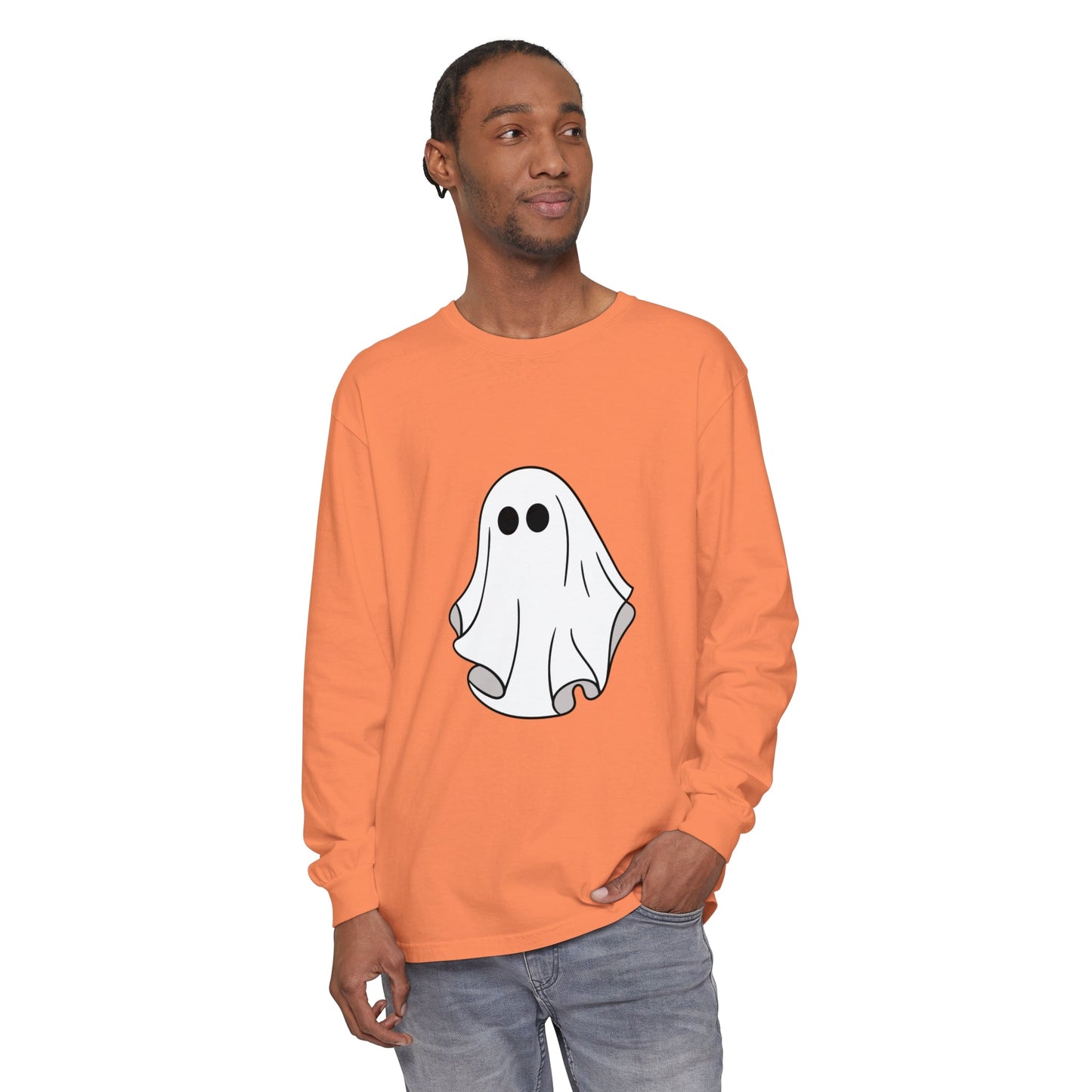 Ghost Unisex Long Sleeve T-Shirt - Witcheasy