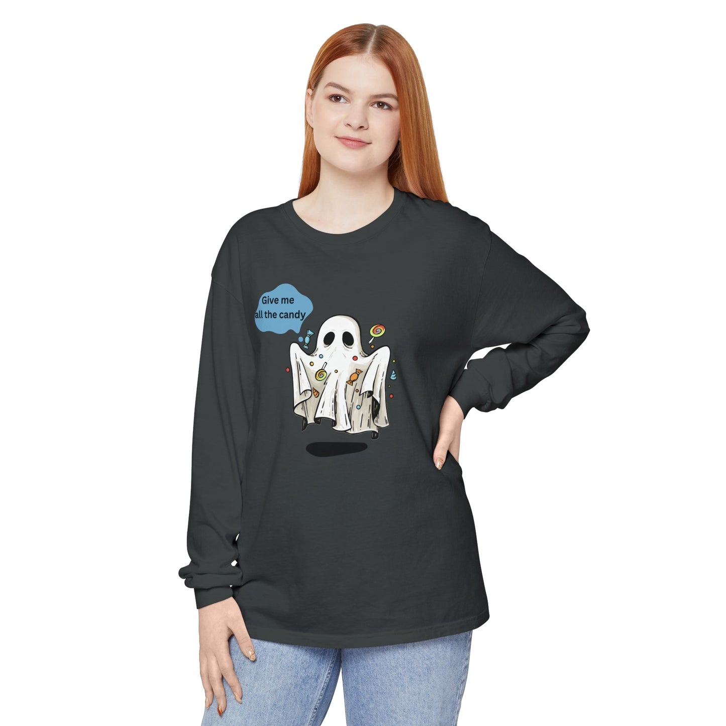 Give Me Candy Unisex Long Sleeve T-Shirt - Witcheasy