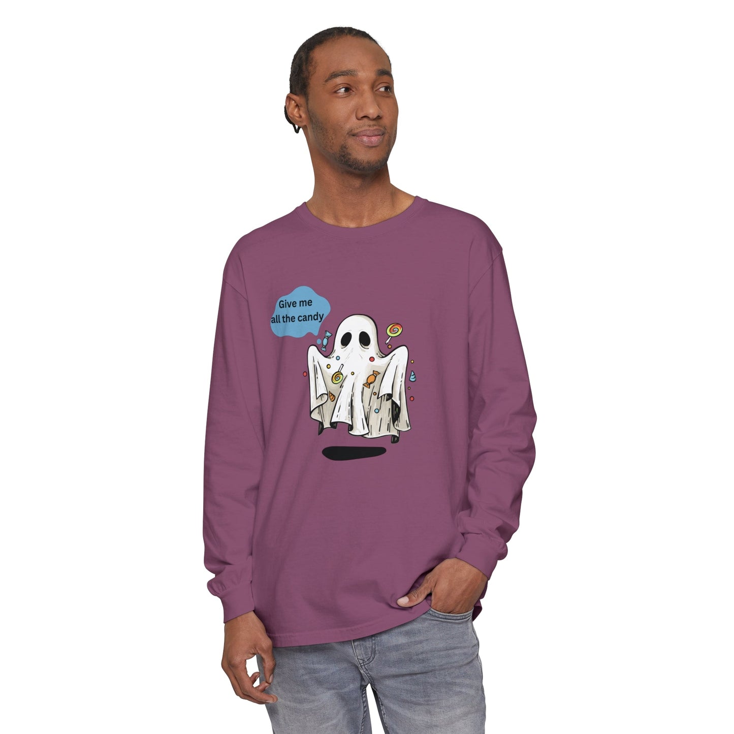 Give Me Candy Unisex Long Sleeve T-Shirt - Witcheasy