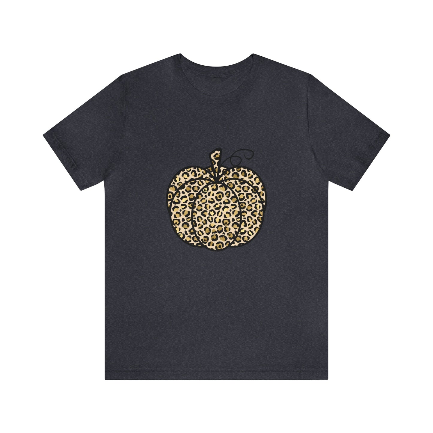 Leopard Pumpkin Unisex Jersey Short Sleeve Tee - Witcheasy