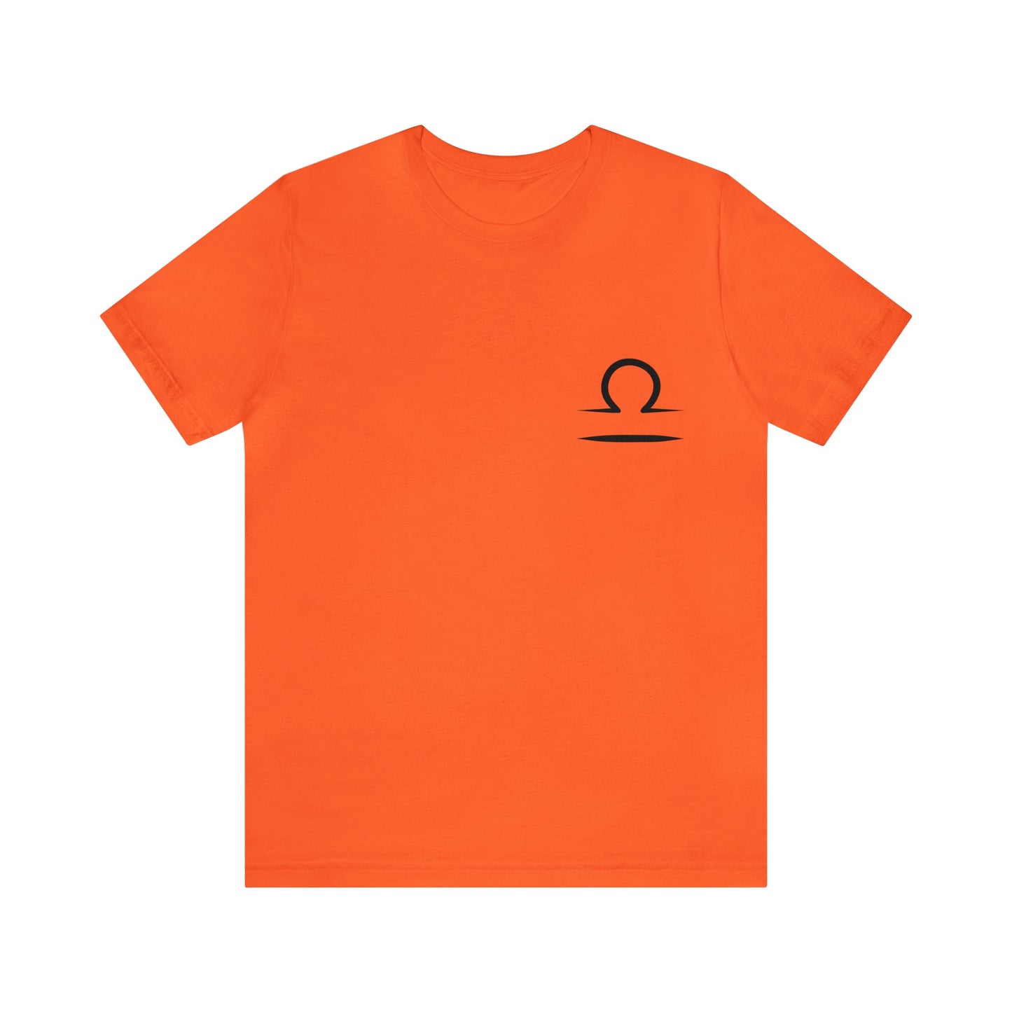 Libra Simple Unisex Jersey Short Sleeve Tee - Witcheasy