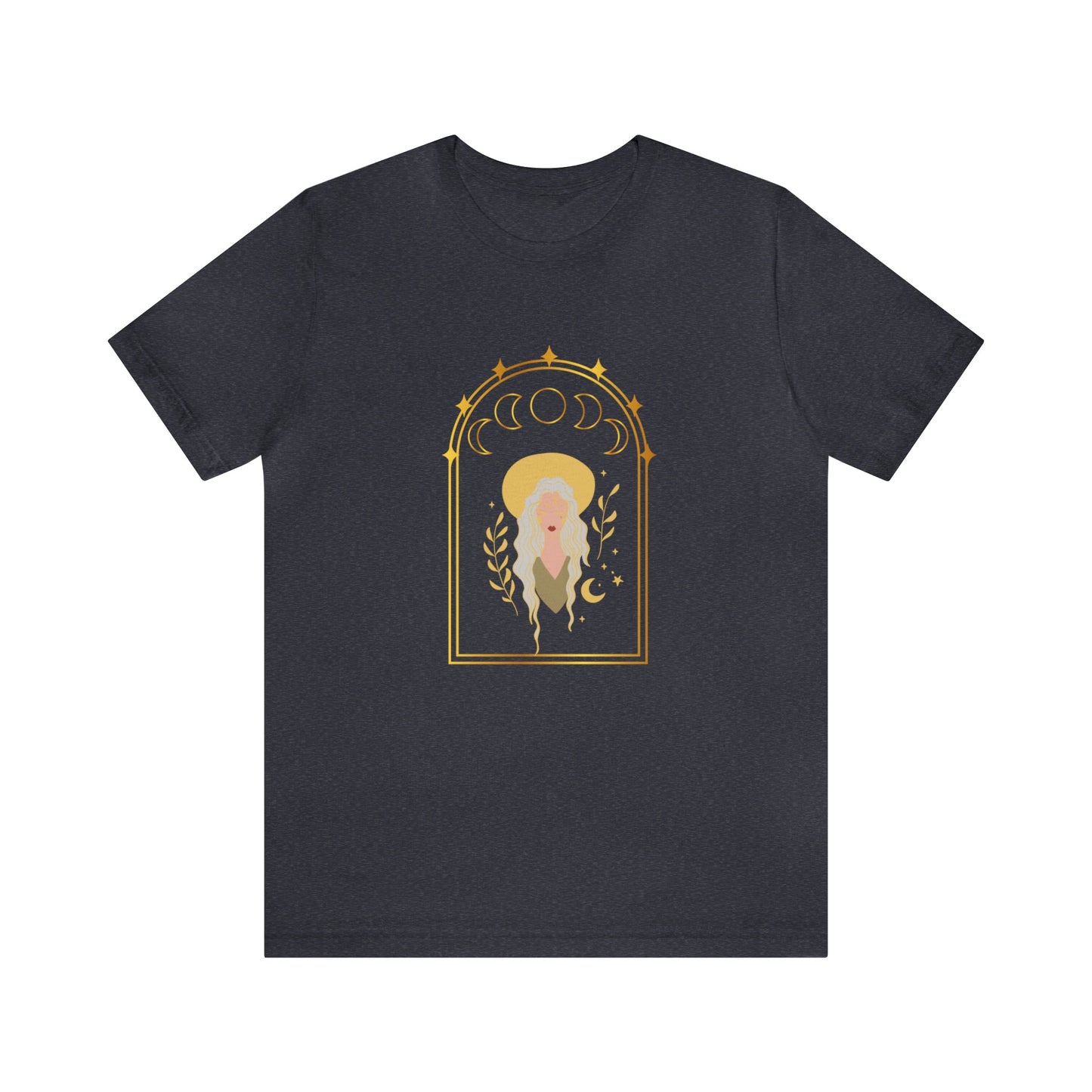 Moon Mirror Unisex Jersey Short Sleeve Tee - Witcheasy